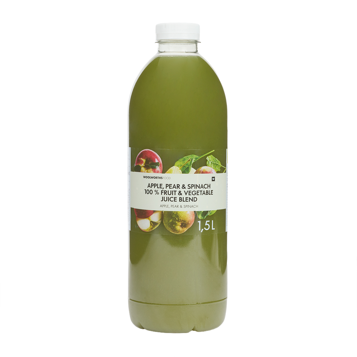 100 % Apple, Pear & Spinach Fruit & Vegetable Juice Blend 1.5 L