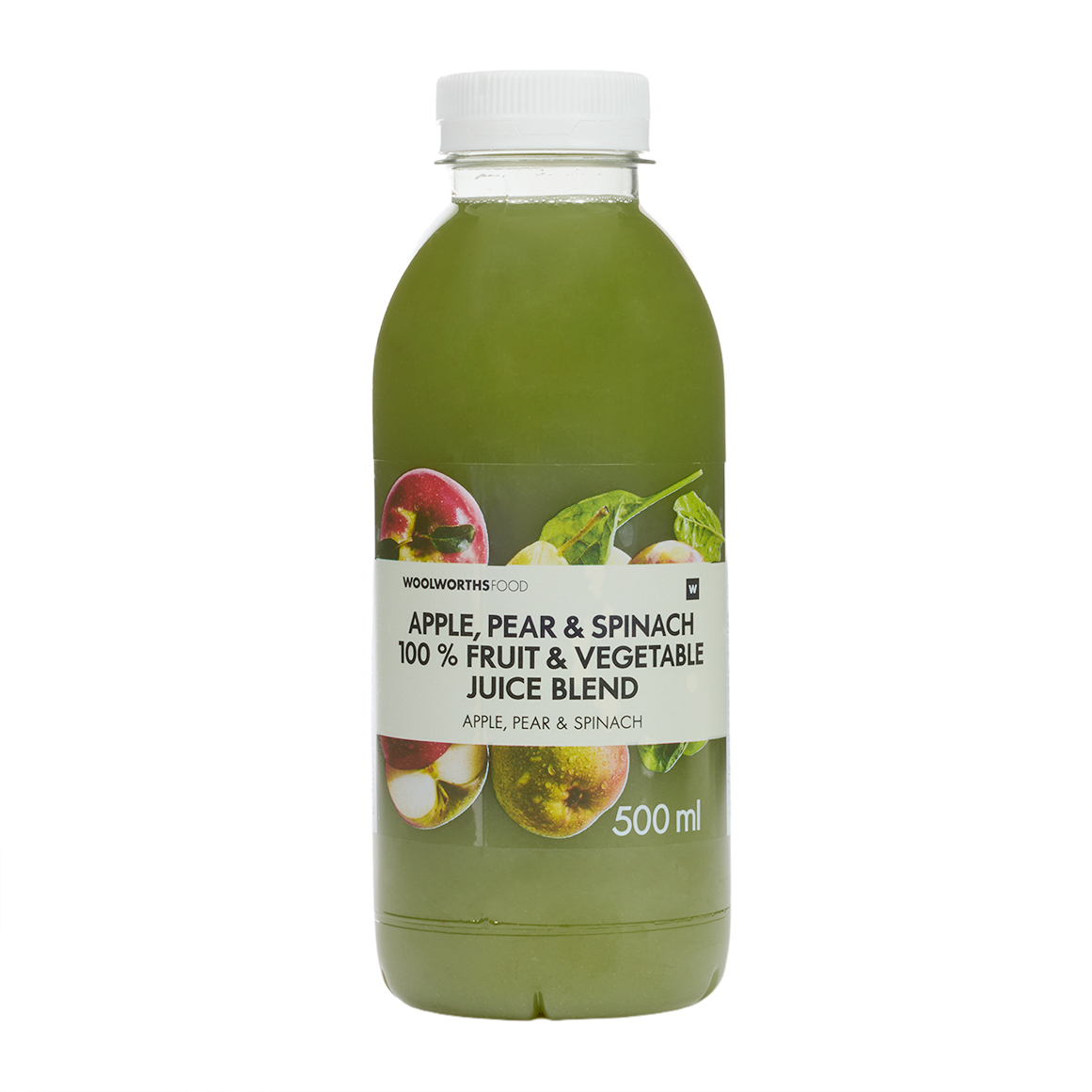 100 % Apple, Pear & Spinach Fruit & Vegetable Juice Blend 500 ml
