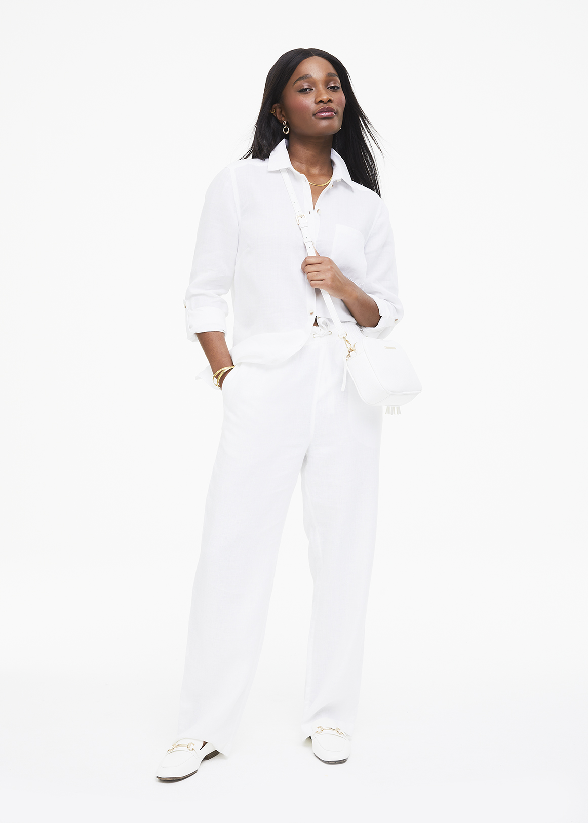 100% Linen Straight Leg Pants | Woolworths.co.za