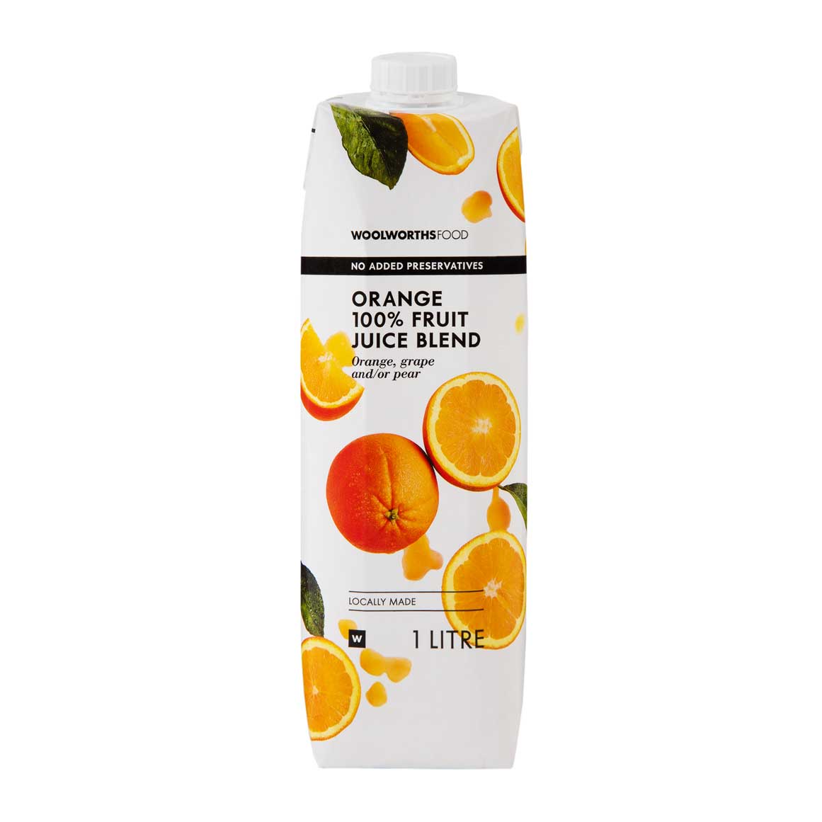 100 % Orange  Fruit Juice Blend 1 L