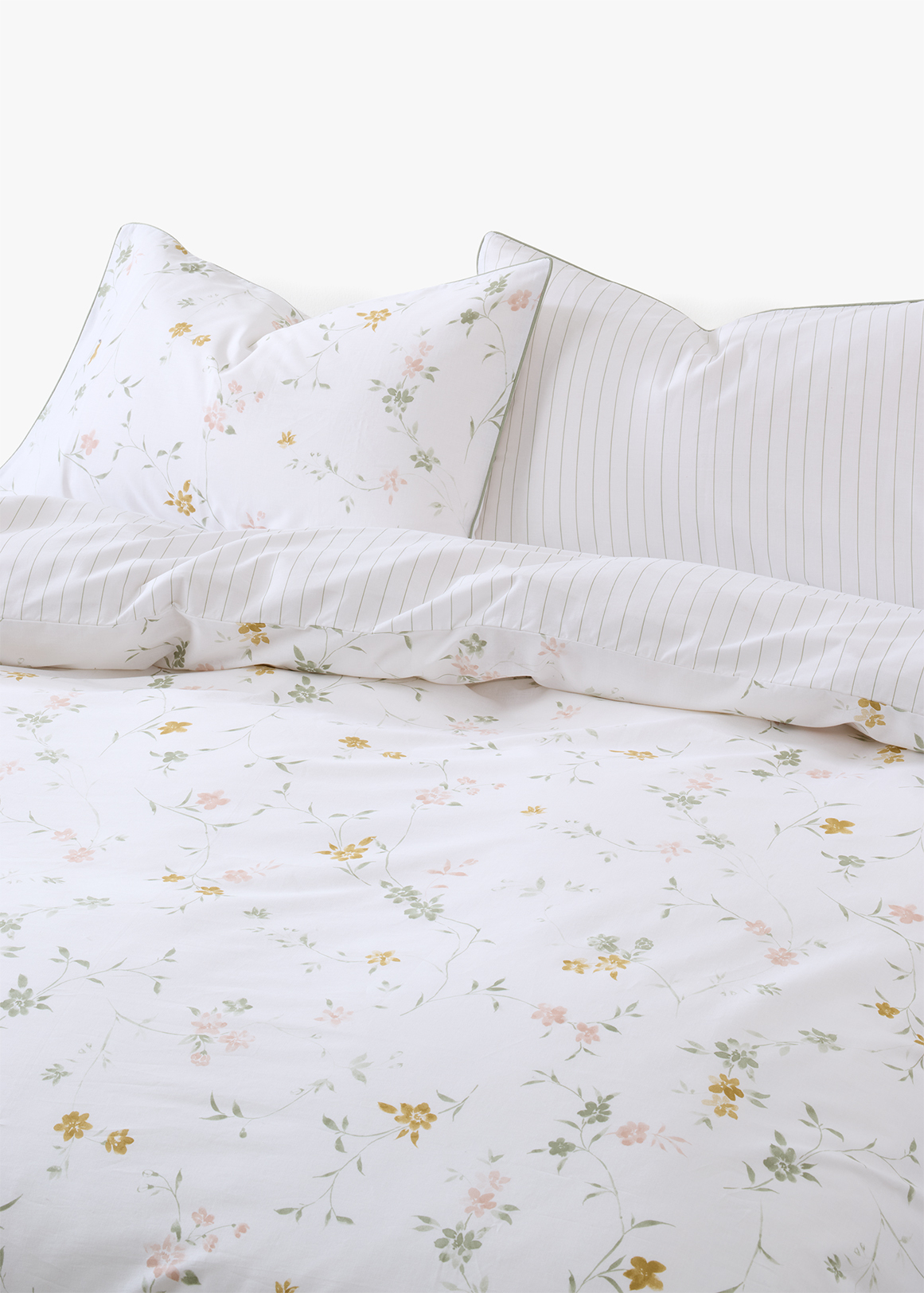 144TC Washy Flowers Duvet Cover Set