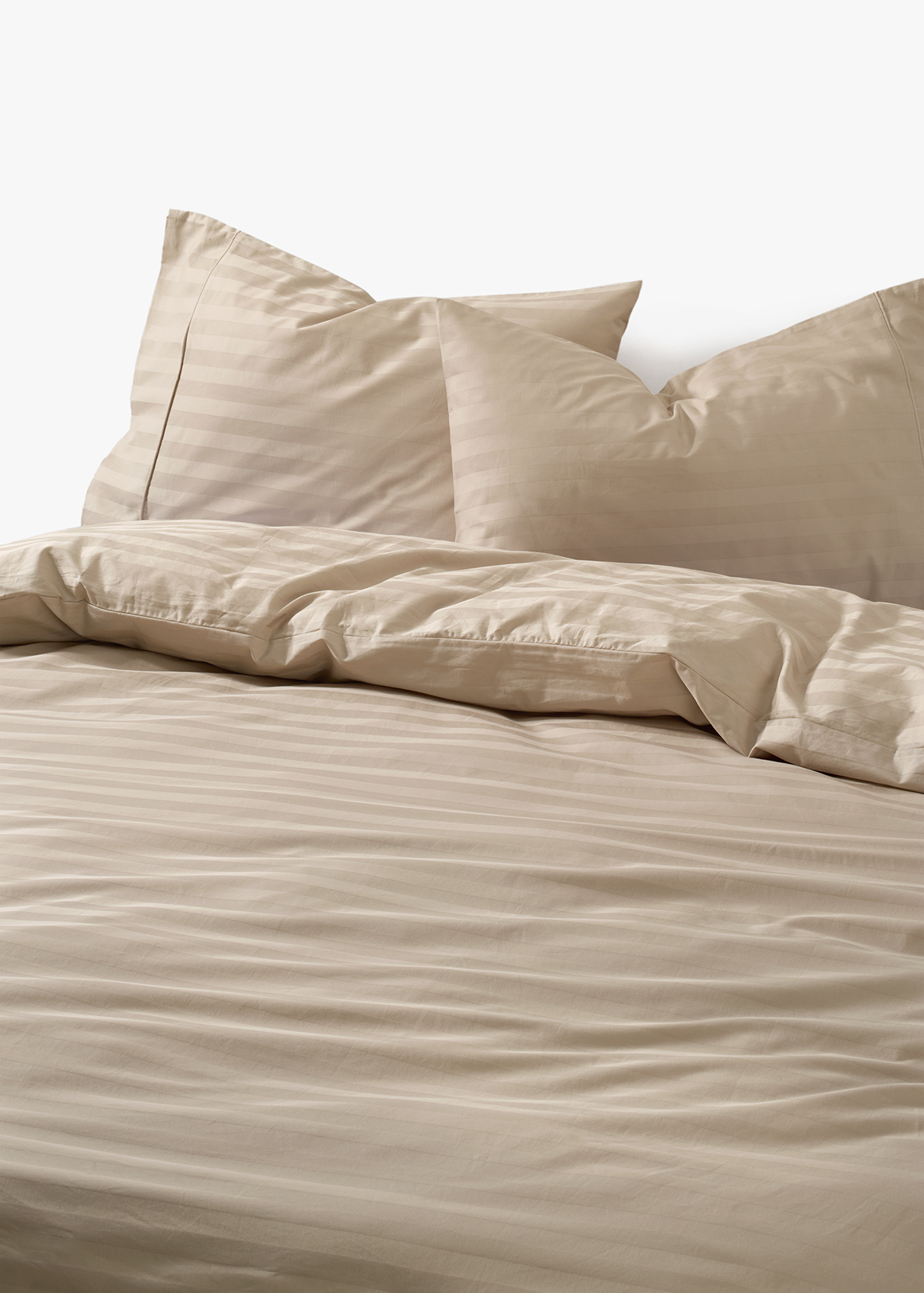 300TC Striped Jacquard Duvet Cover Set