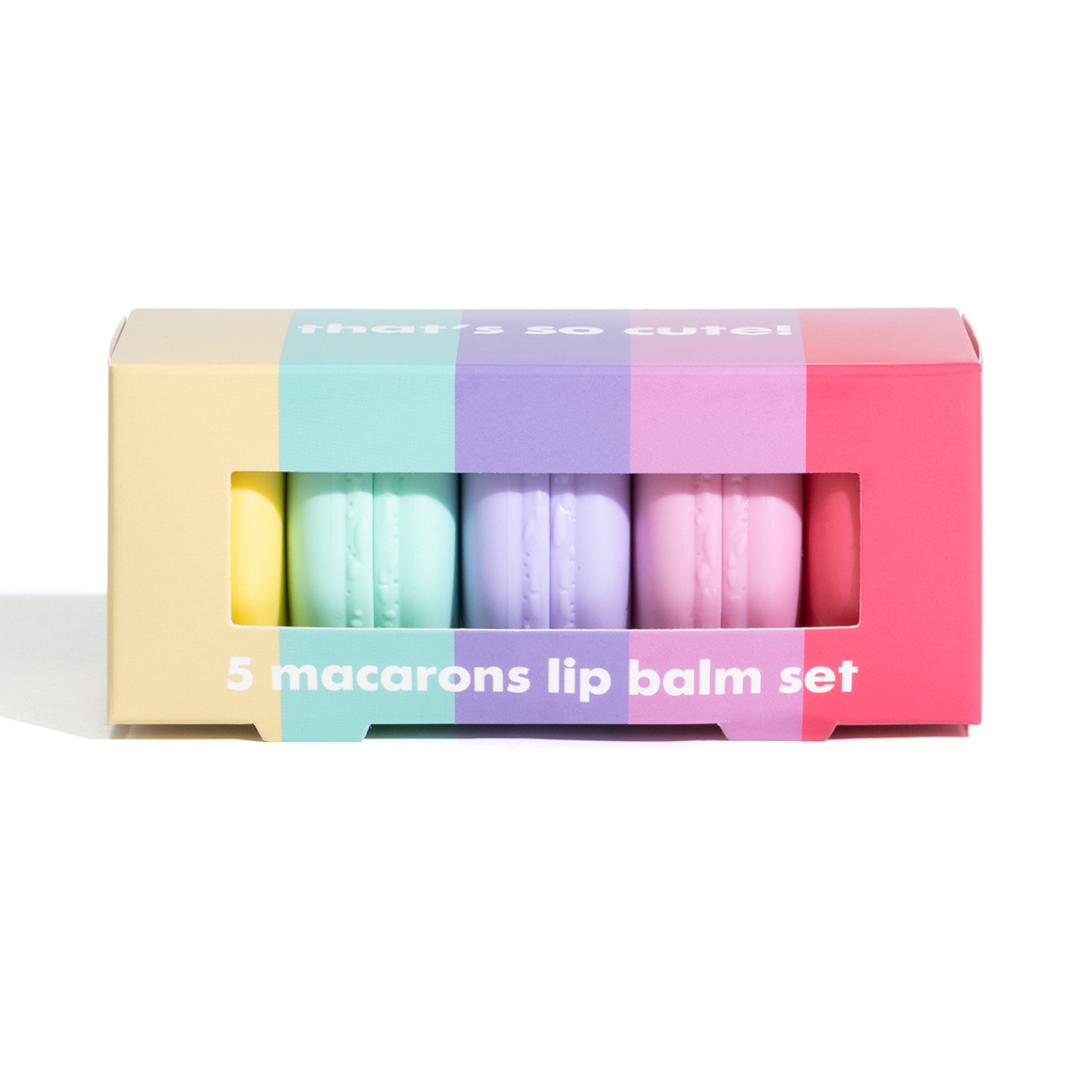 5 Macaroons Lip Balm Set