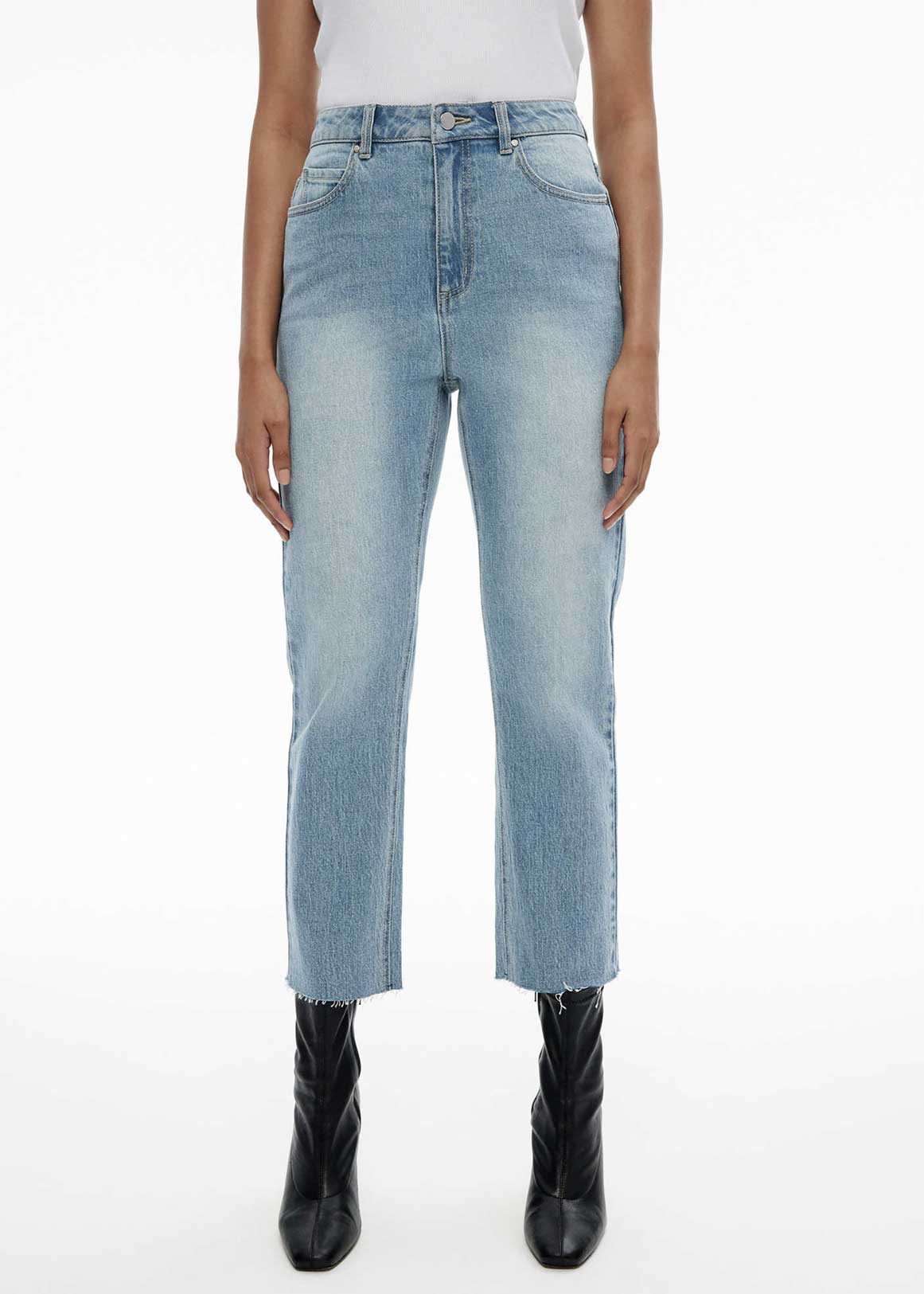 7/8 Straight Jean | Woolworths.co.za