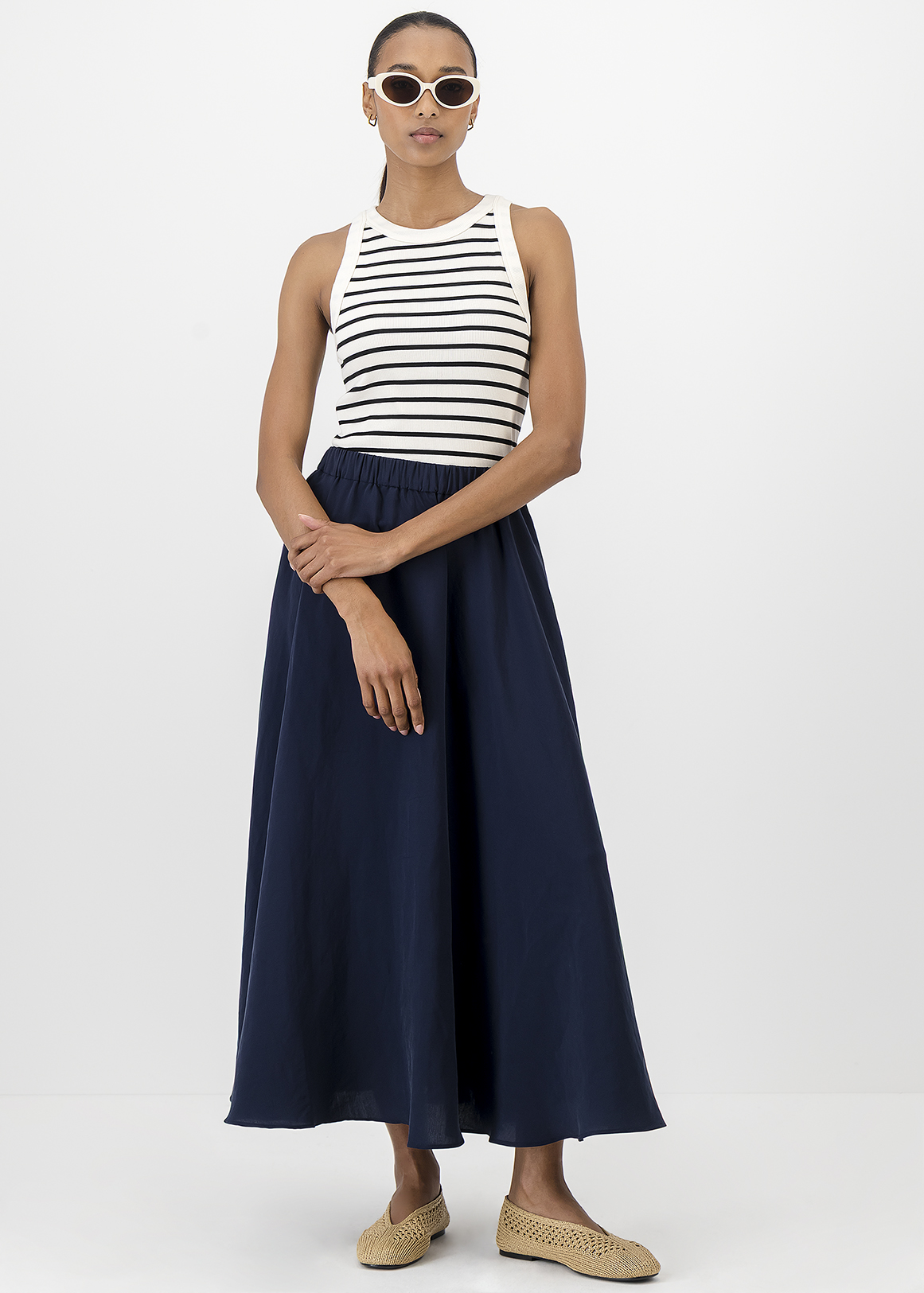 A-line Maxi Skirt