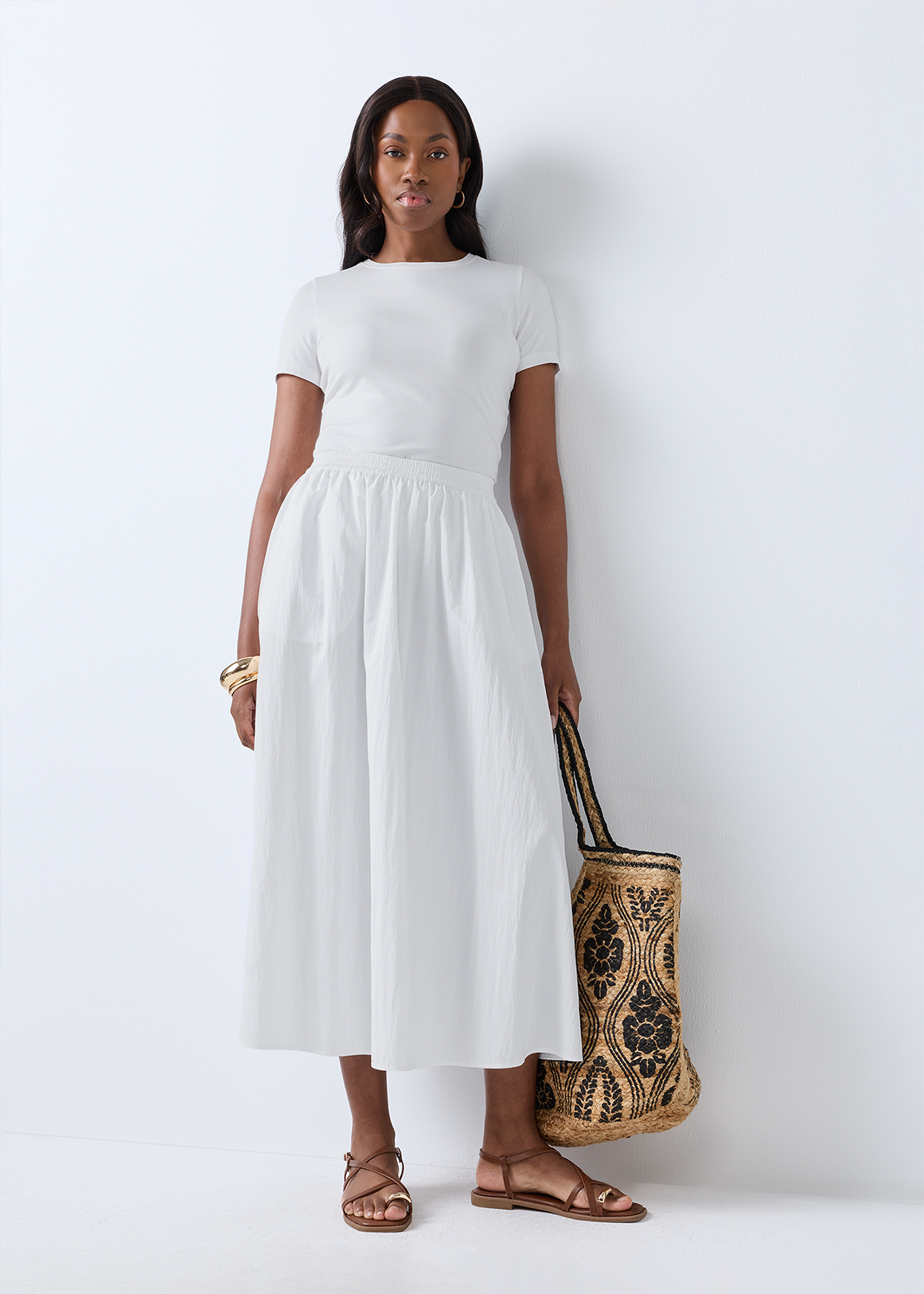 A-line Maxi Skirt