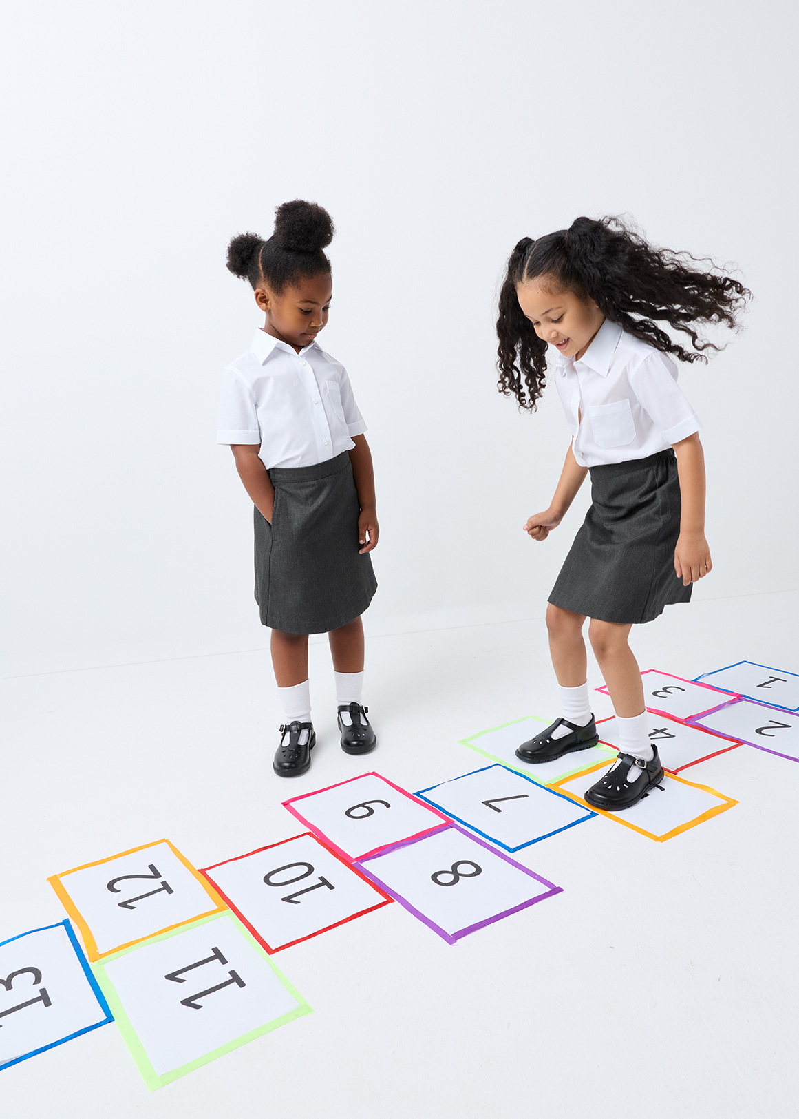 A-line School Skirts 2 Pack