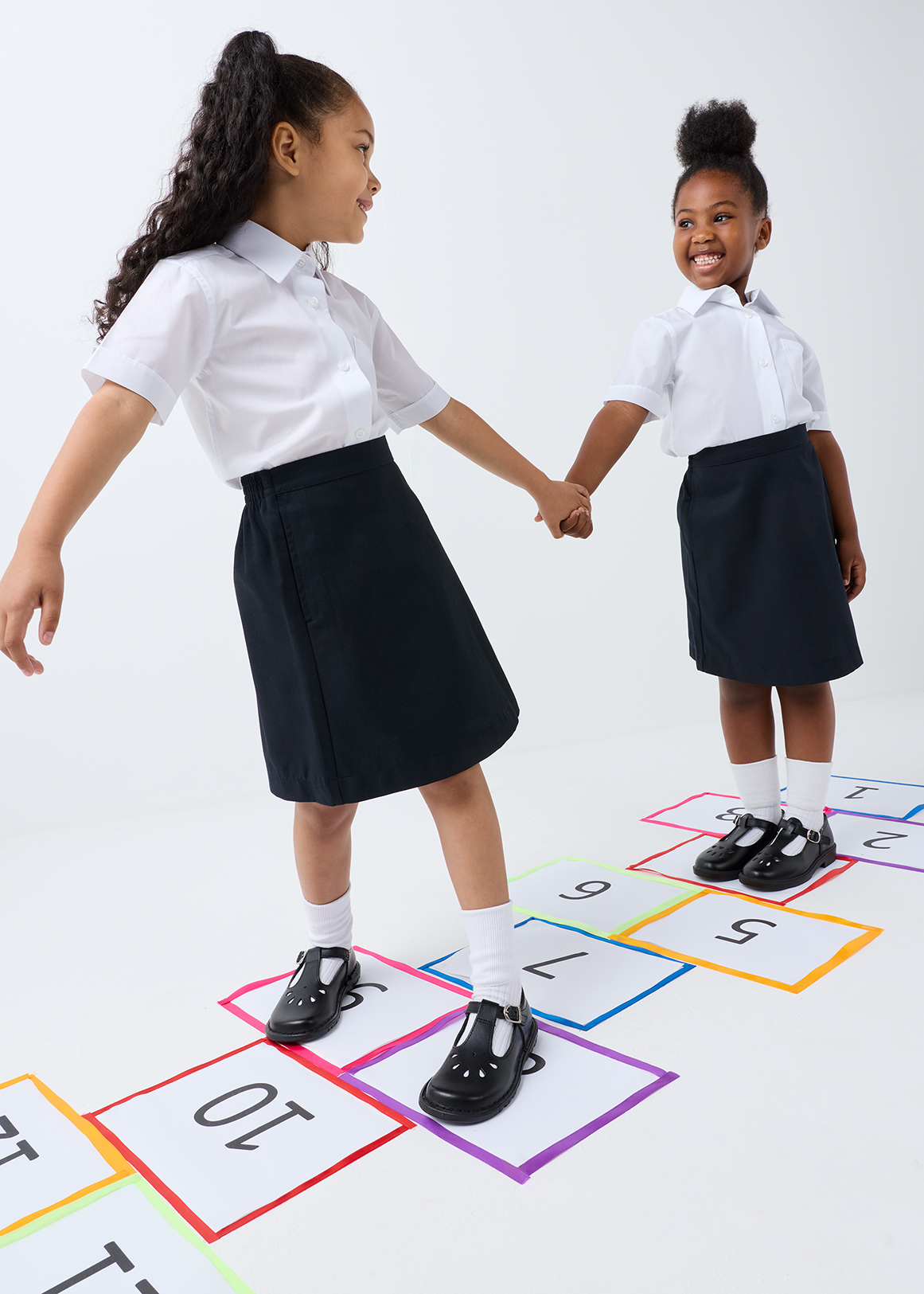 A-line School Skirts 2 Pack