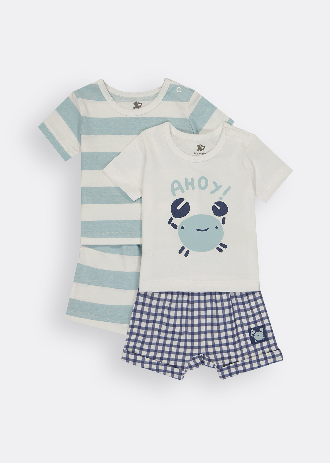 Ahoy Cotton Pyjamas 4 Piece