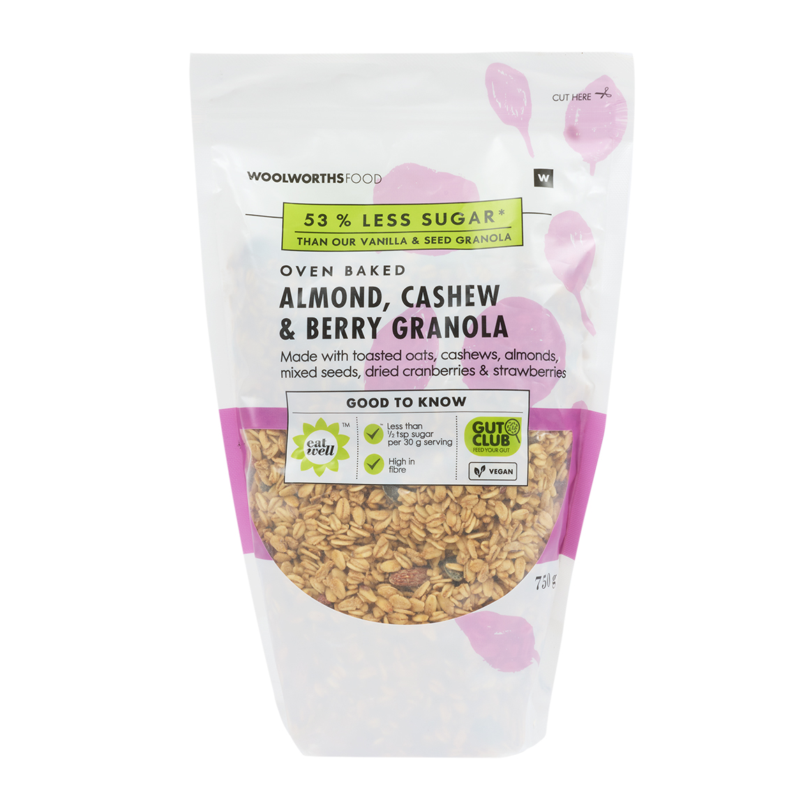 Almond, Cashew And Berry Granola 750 g
