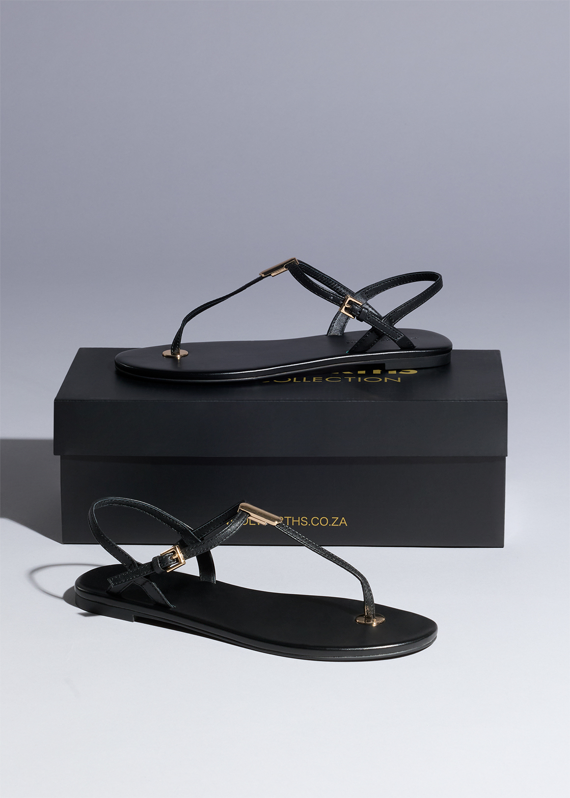 Ankle Strap Slingback Leather Sandals