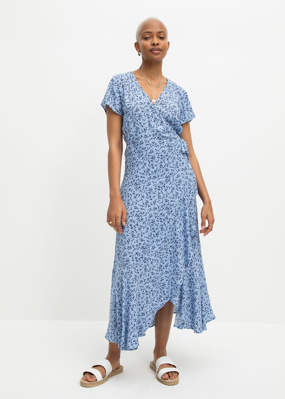 Annie Wrap Midi Dress | Woolworths.co.za