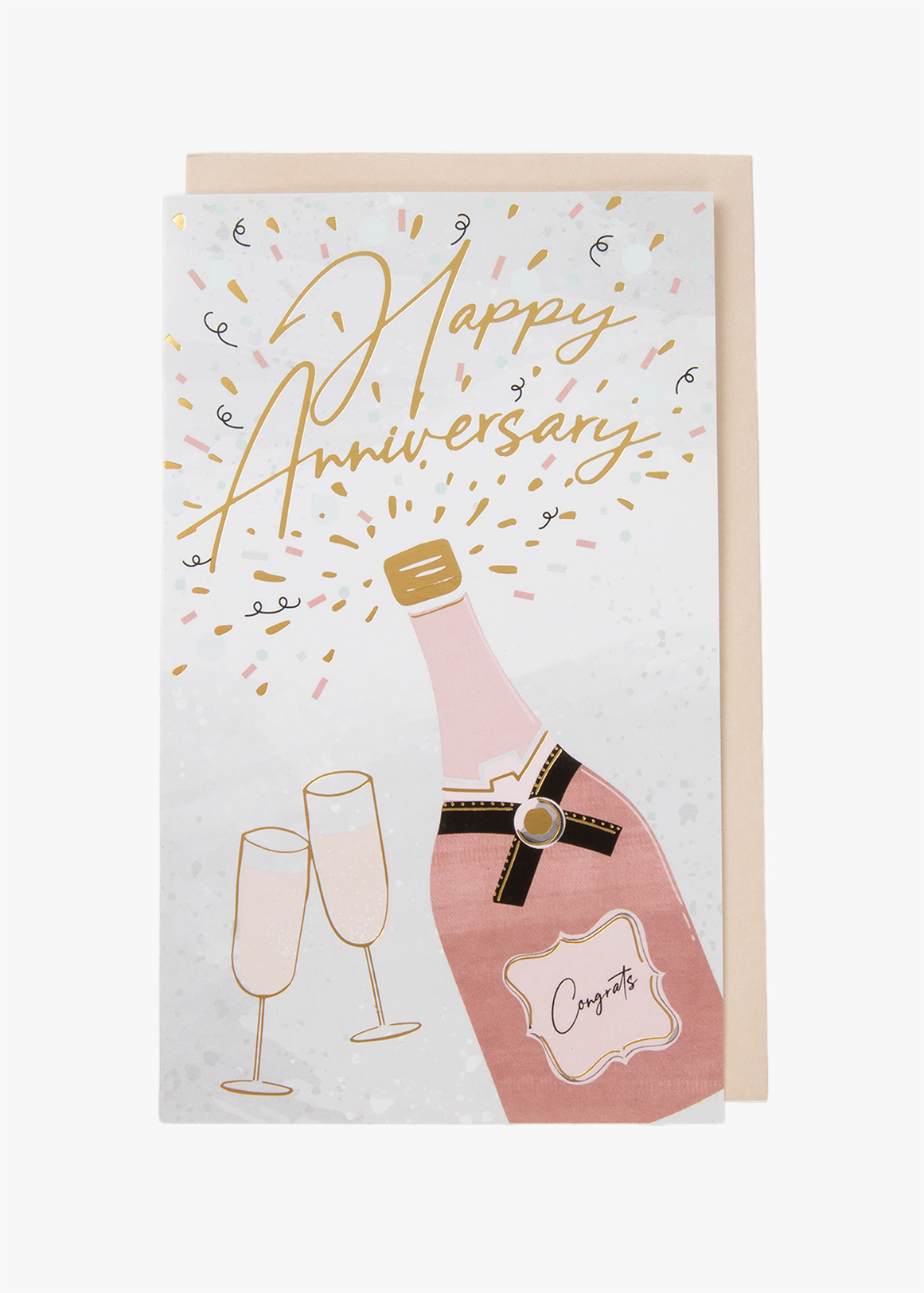 Anniversary Champagne Foil Card | Woolworths.co.za