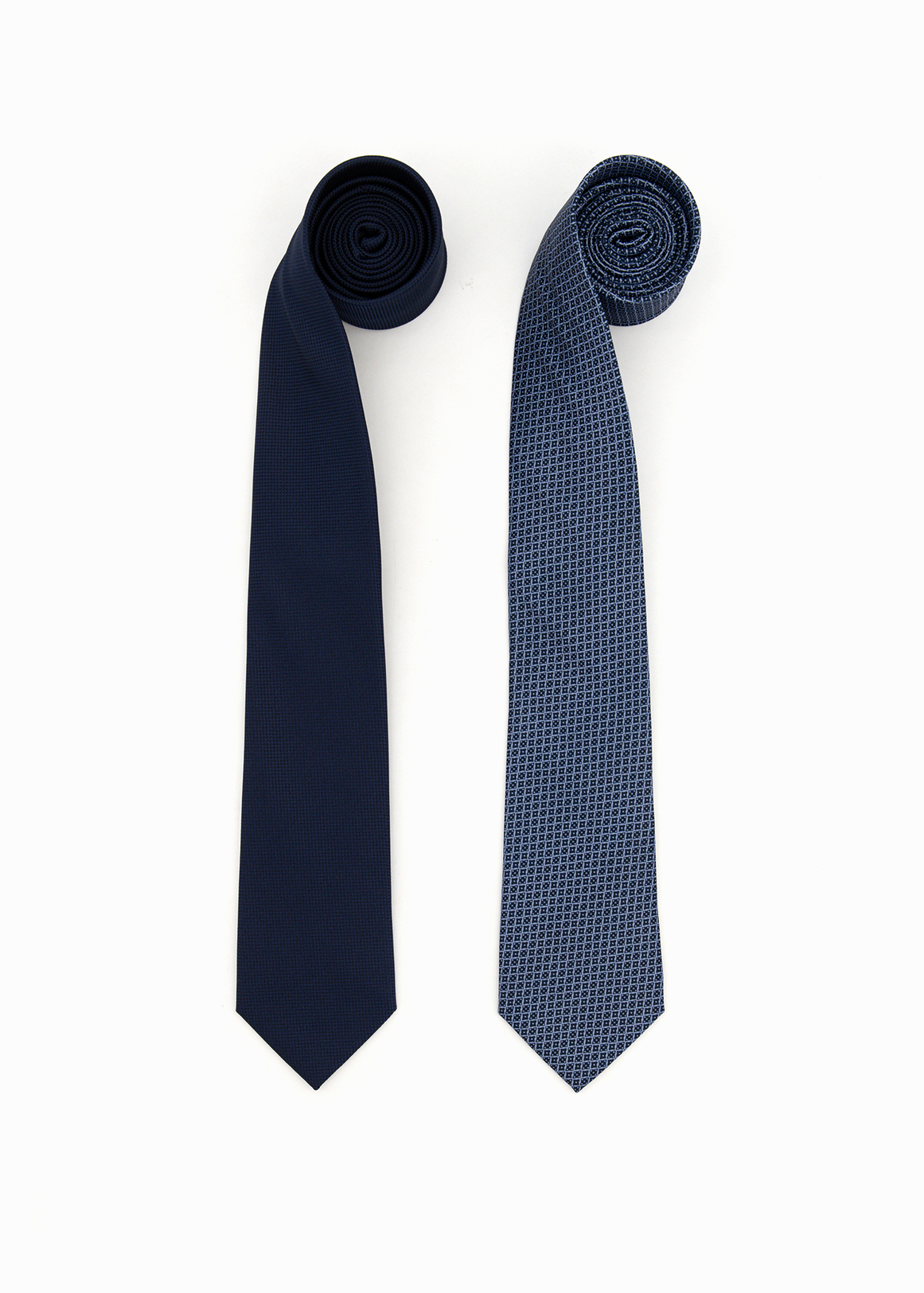 Assorted Blue Ties 2 Pack