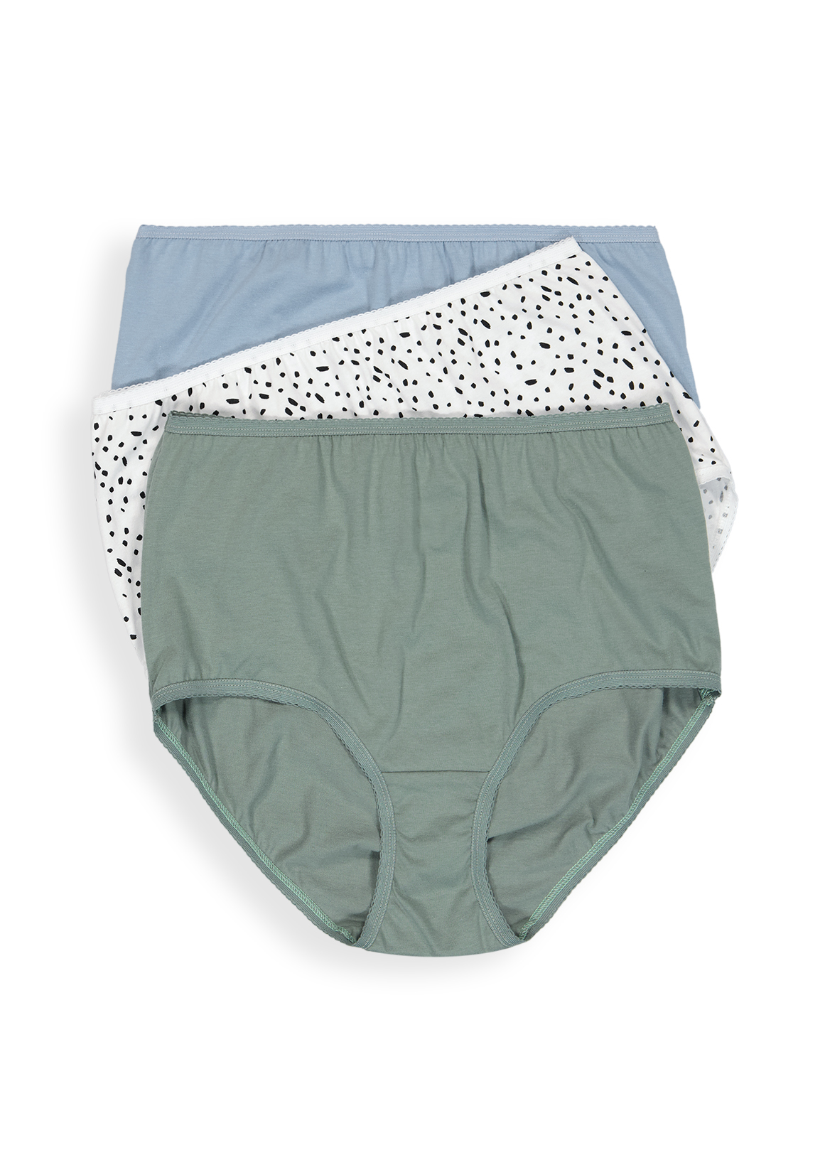 Assorted Cotton Briefs 3 Pack