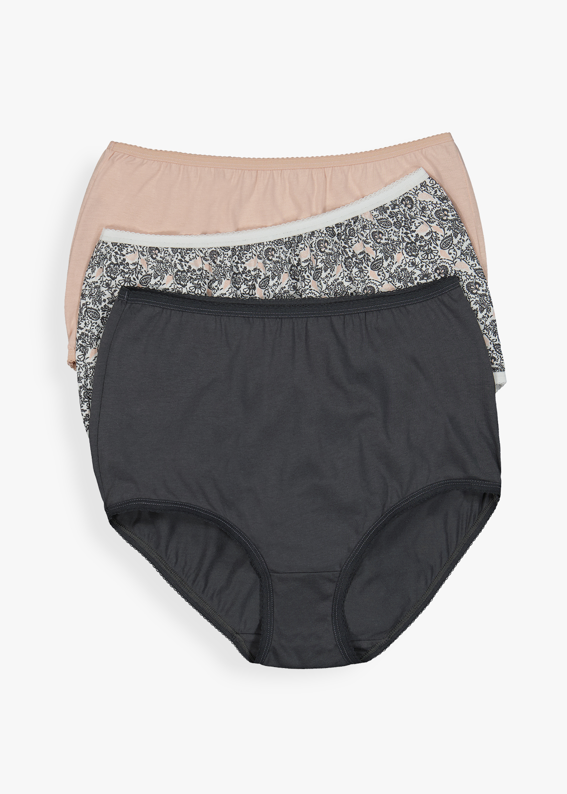 Assorted Cotton Briefs 3 Pack