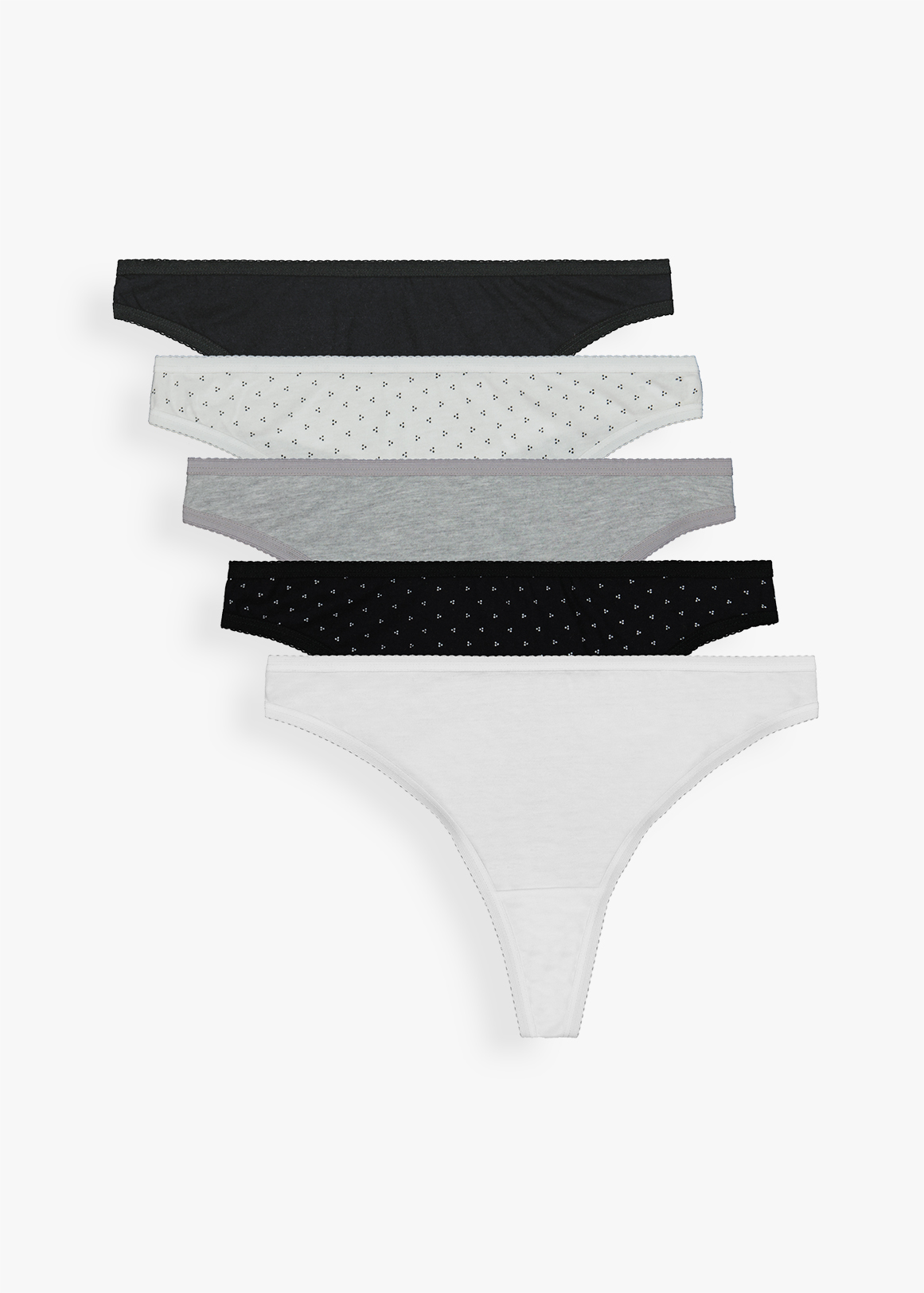Assorted String Assorted Cotton G-Strings 5 Pack | Woolworths.co.za