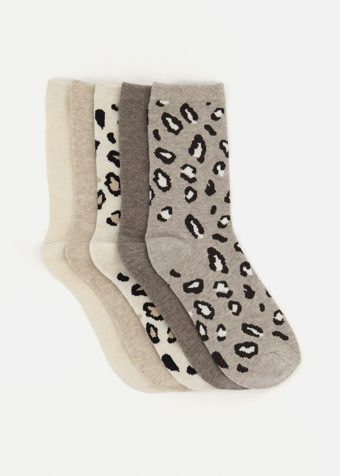 Assorted Cotton Rich Anklet Socks 5 Pack