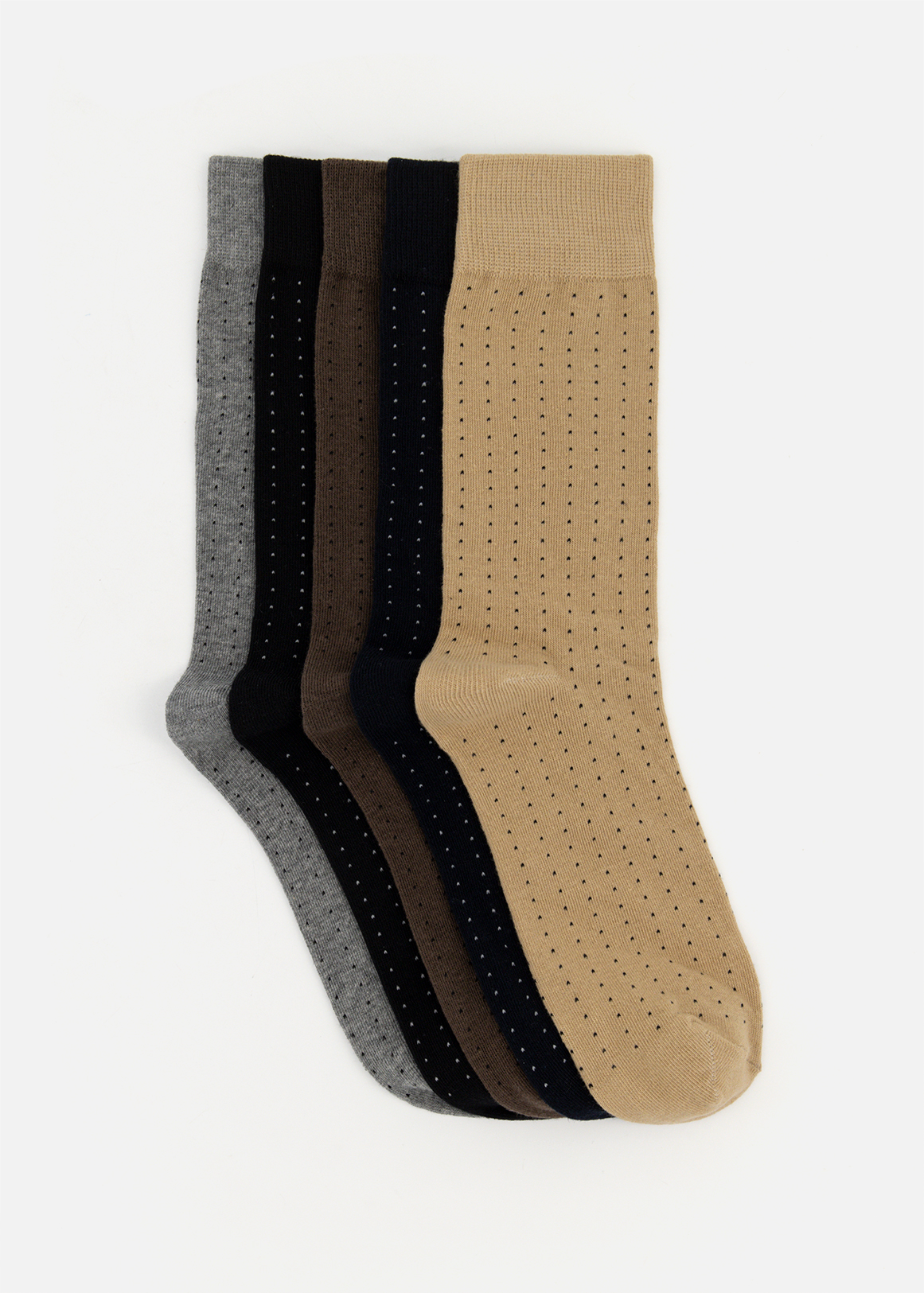 Assorted Cotton Rich Socks 5 Pack