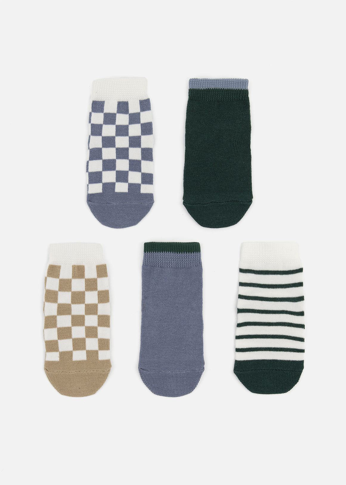 Assorted Cotton Rich Socks 5 Pack