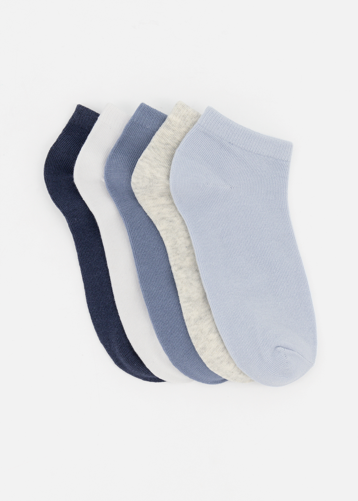Assorted Cotton Rich Trainer Liners 5 Pack