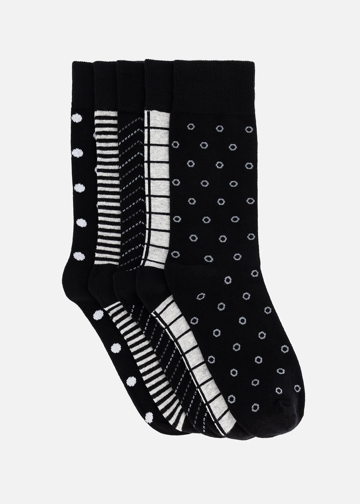 Assorted Design Cotton Rich Socks 5 Pack | Woolworths.co.za