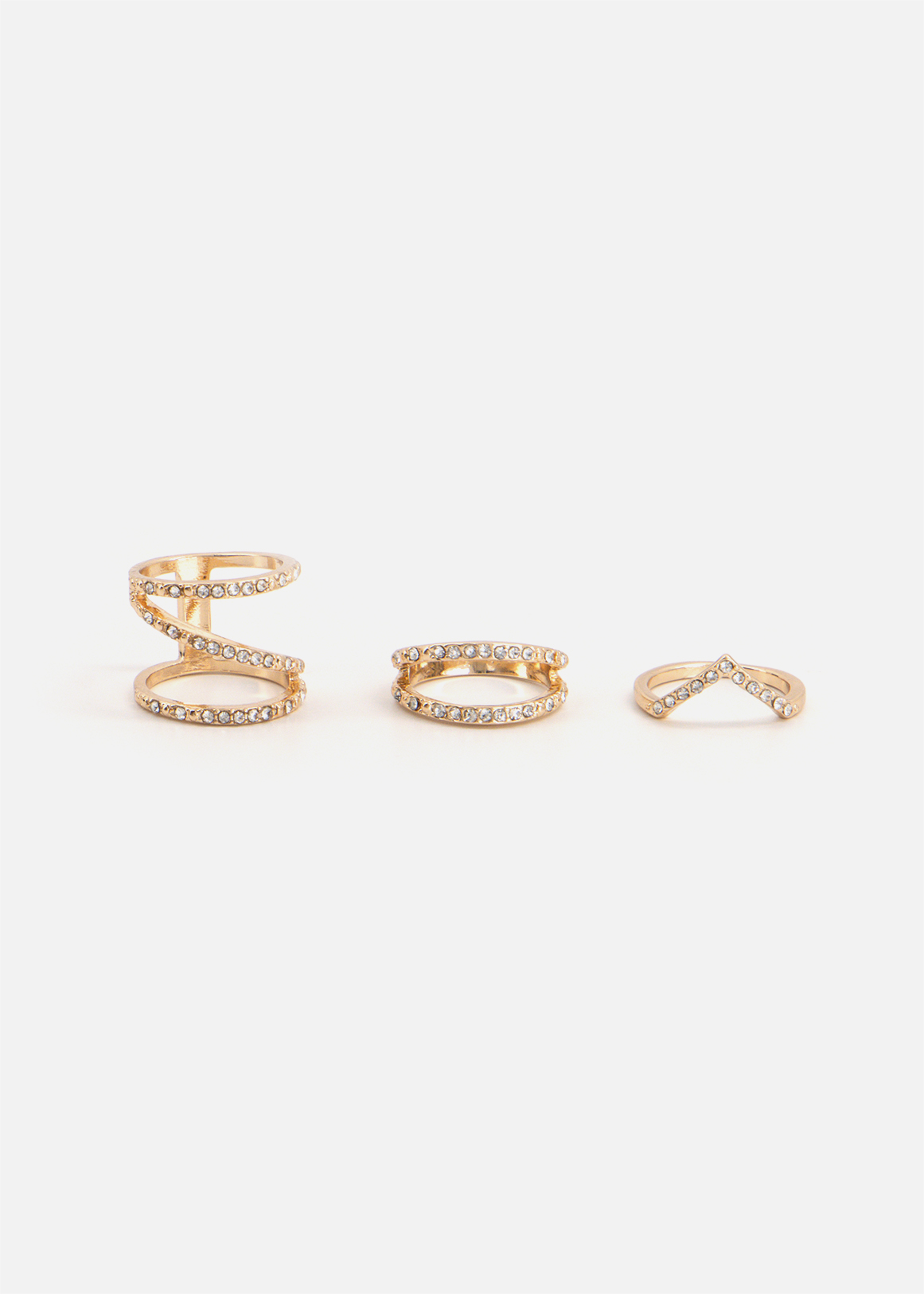 Assorted Glam Rings 3 Pack | Woolworths.co.za