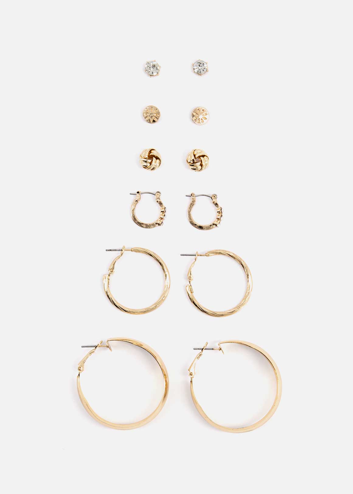 Assorted Suds & Hoop Earrings 6 Pack | Woolworths.co.za
