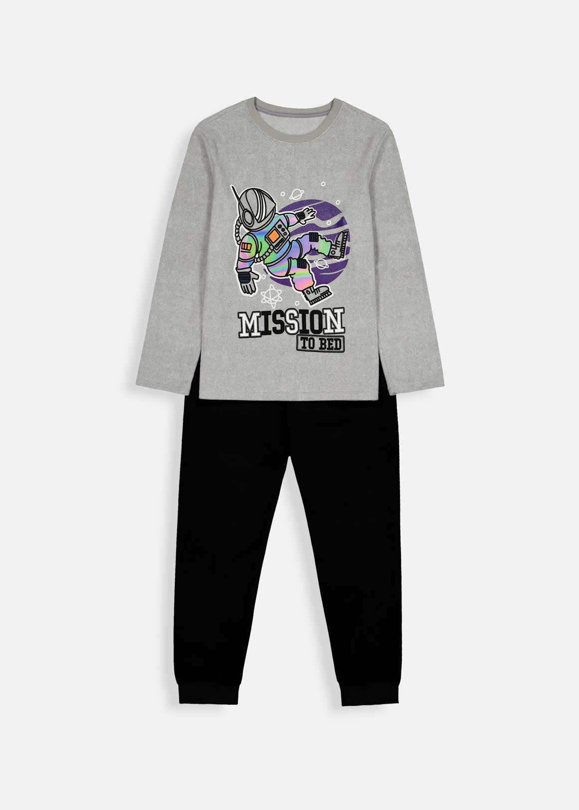 Astro Print Fleece Pyjama Set | Woolworths.co.za