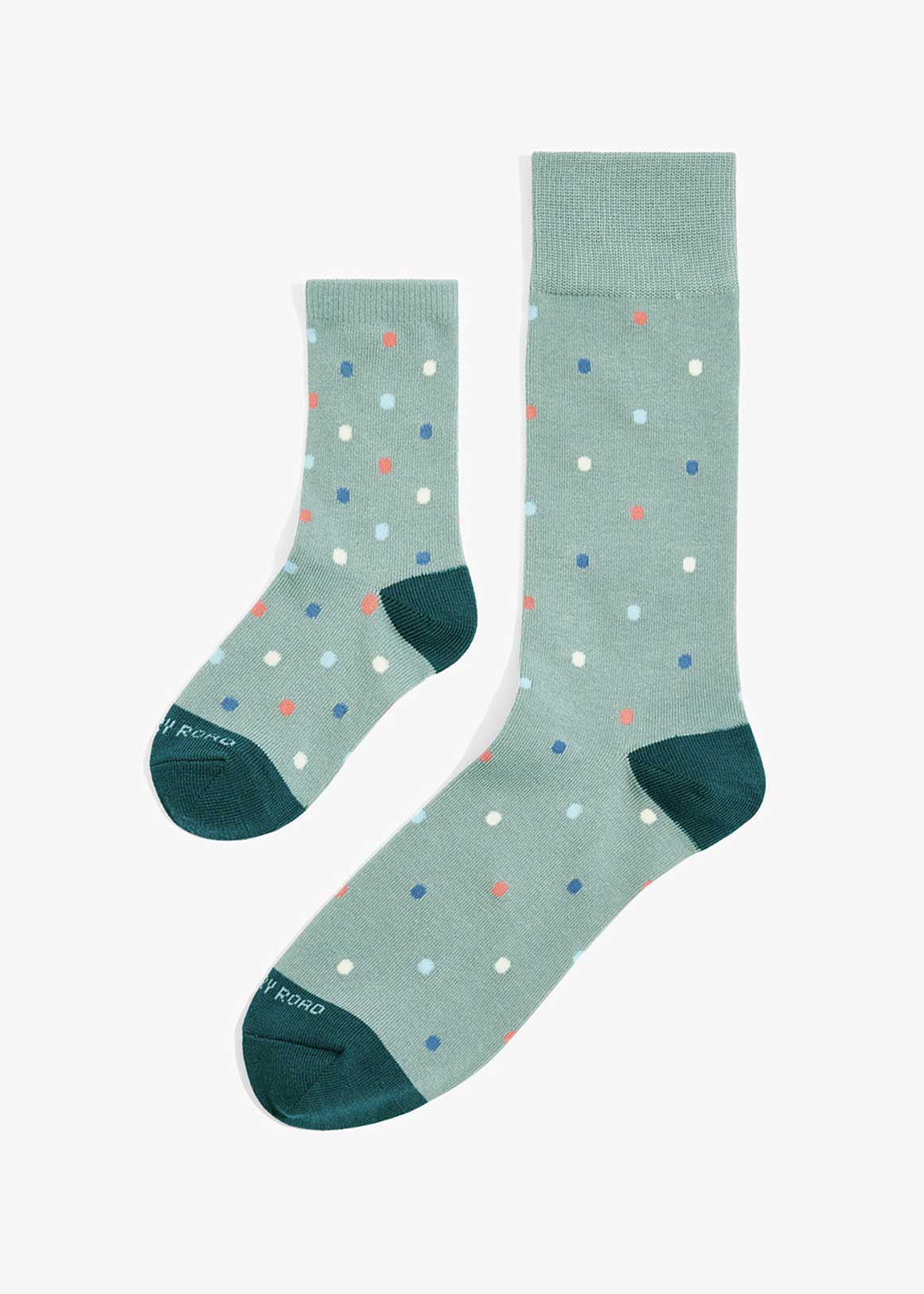 Australian Cotton Blend Father Child Polka Dot Sock Pack of 2 ...