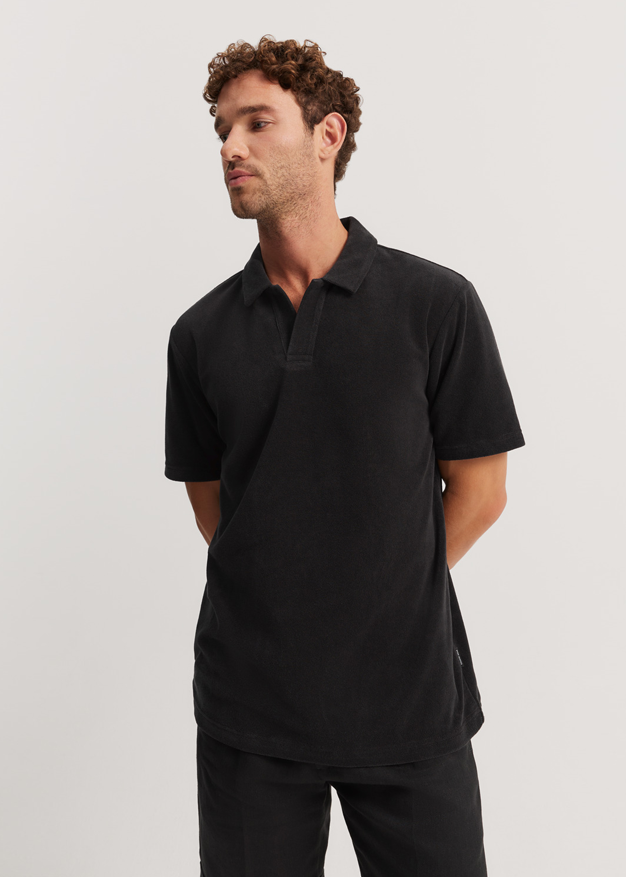 Australian Cotton Blend Terry Trophy Polo | Woolworths.co.za