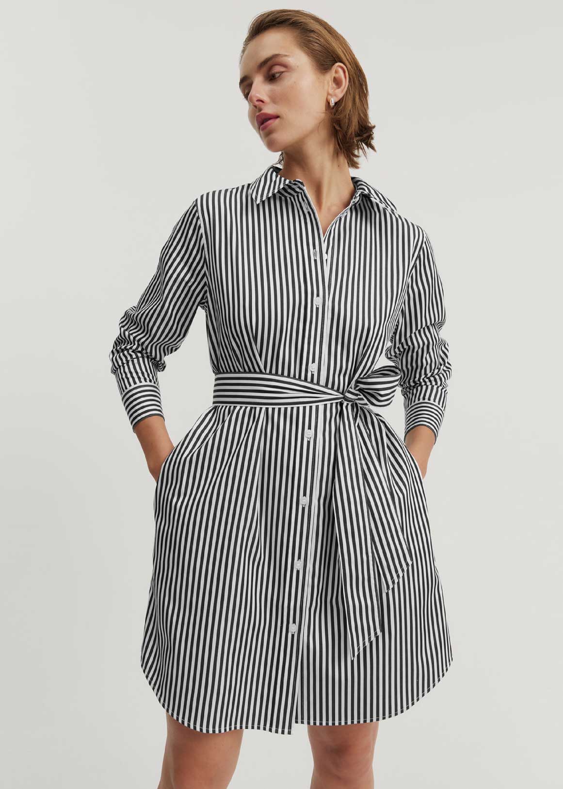 Australian Cotton Button Through Shirt Dress | Woolworths.co.za