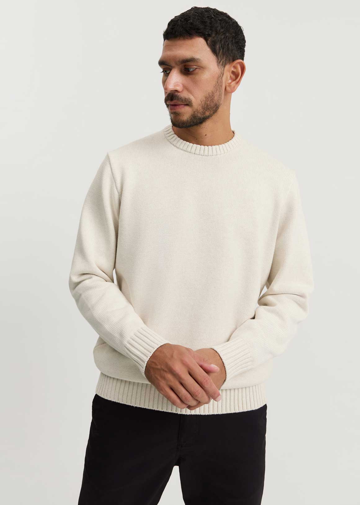 Australian Cotton Crew Knit | Woolworths.co.za