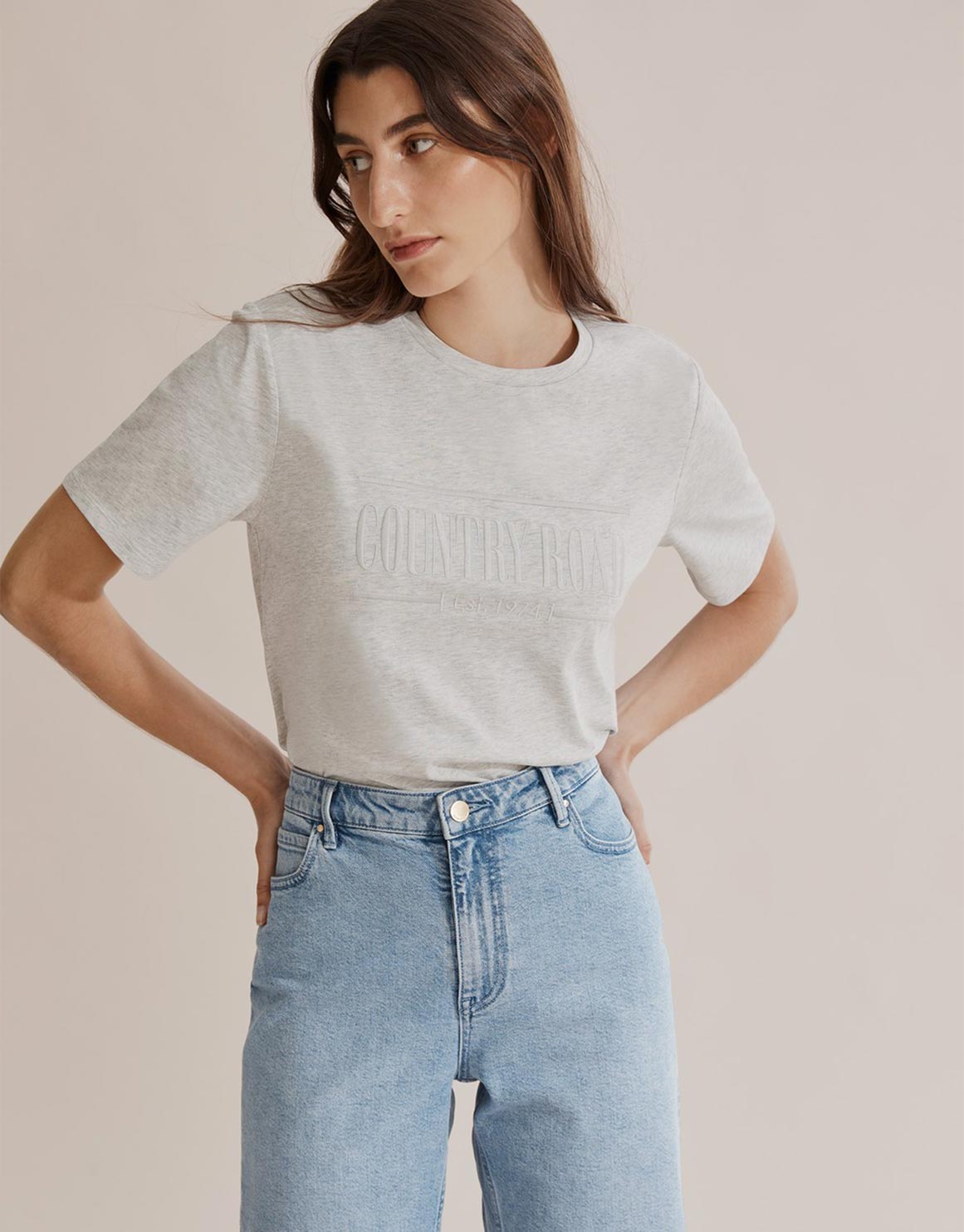 Australian Cotton Heritage Embroidered T-Shirt