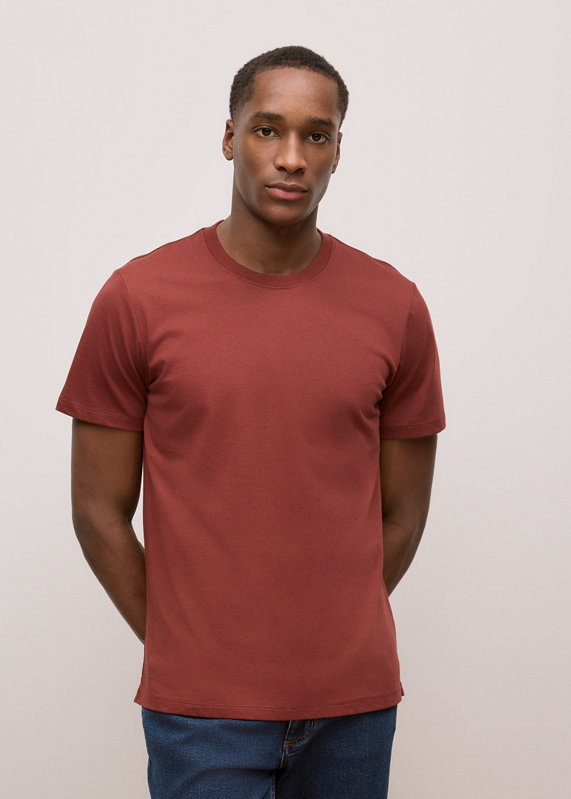 Australian Cotton Jersey Crew T-shirt
