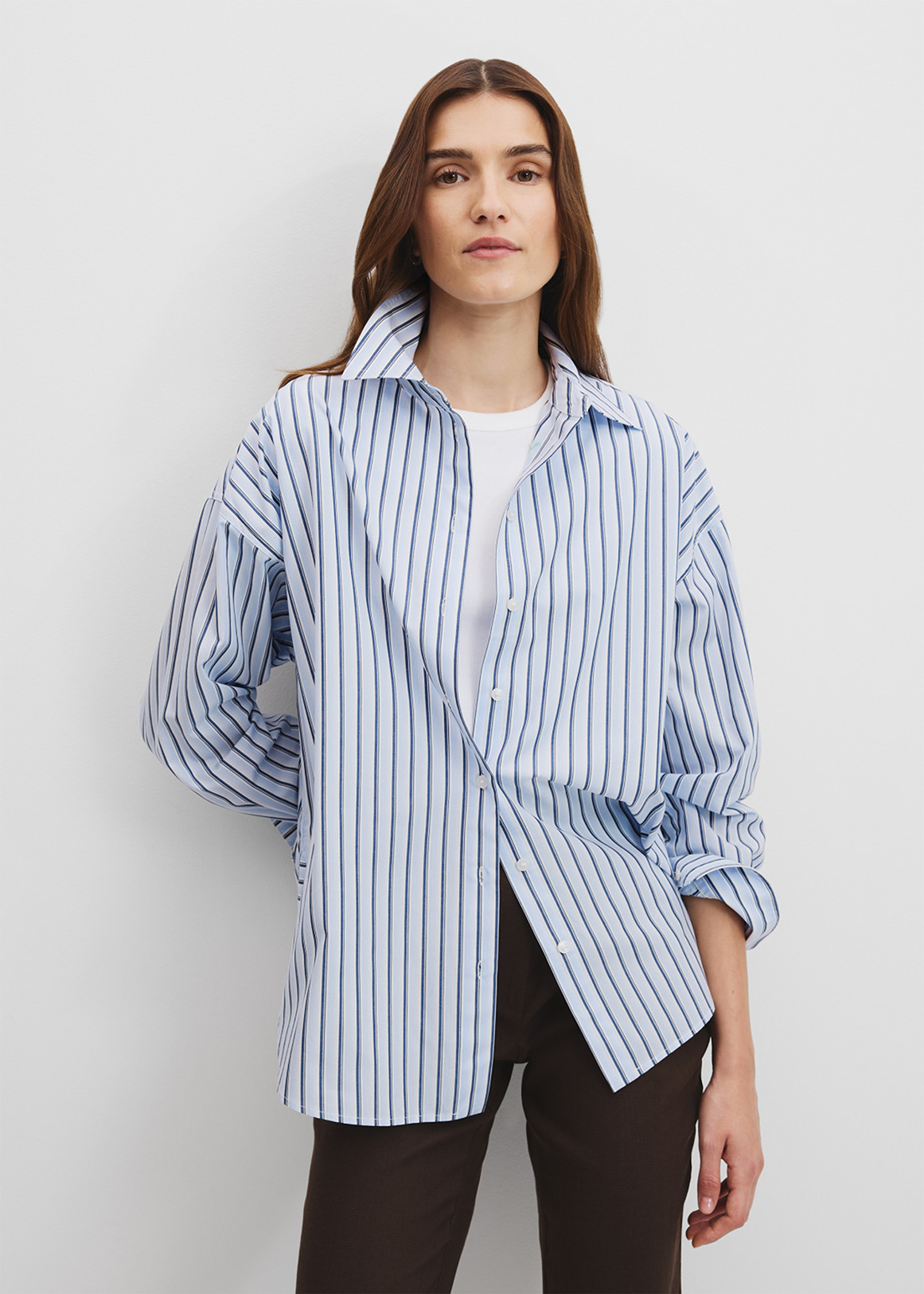 Australian Cotton Multi-Stripe Shirt