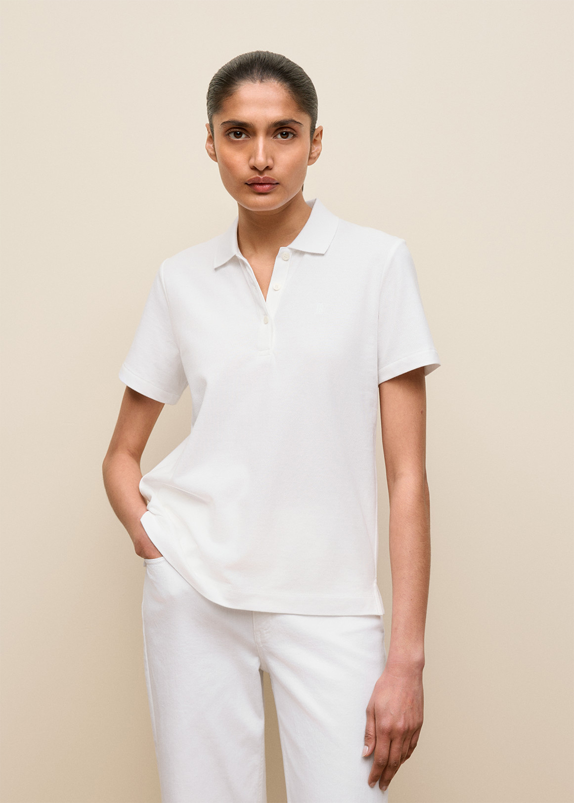 Australian Cotton Pique Classic Monogram Polo