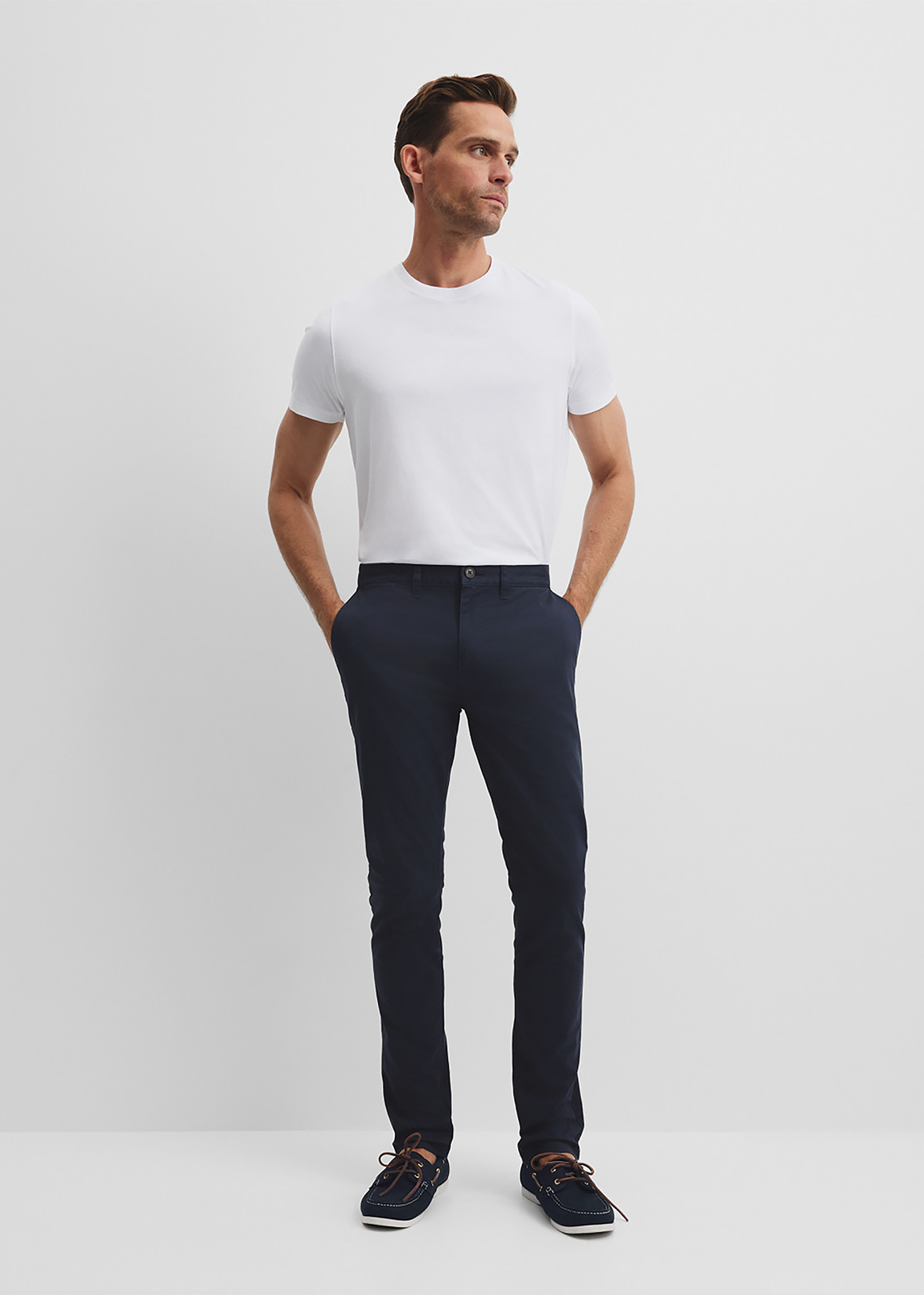 Australian Cotton Slim Fit Stretch Chino