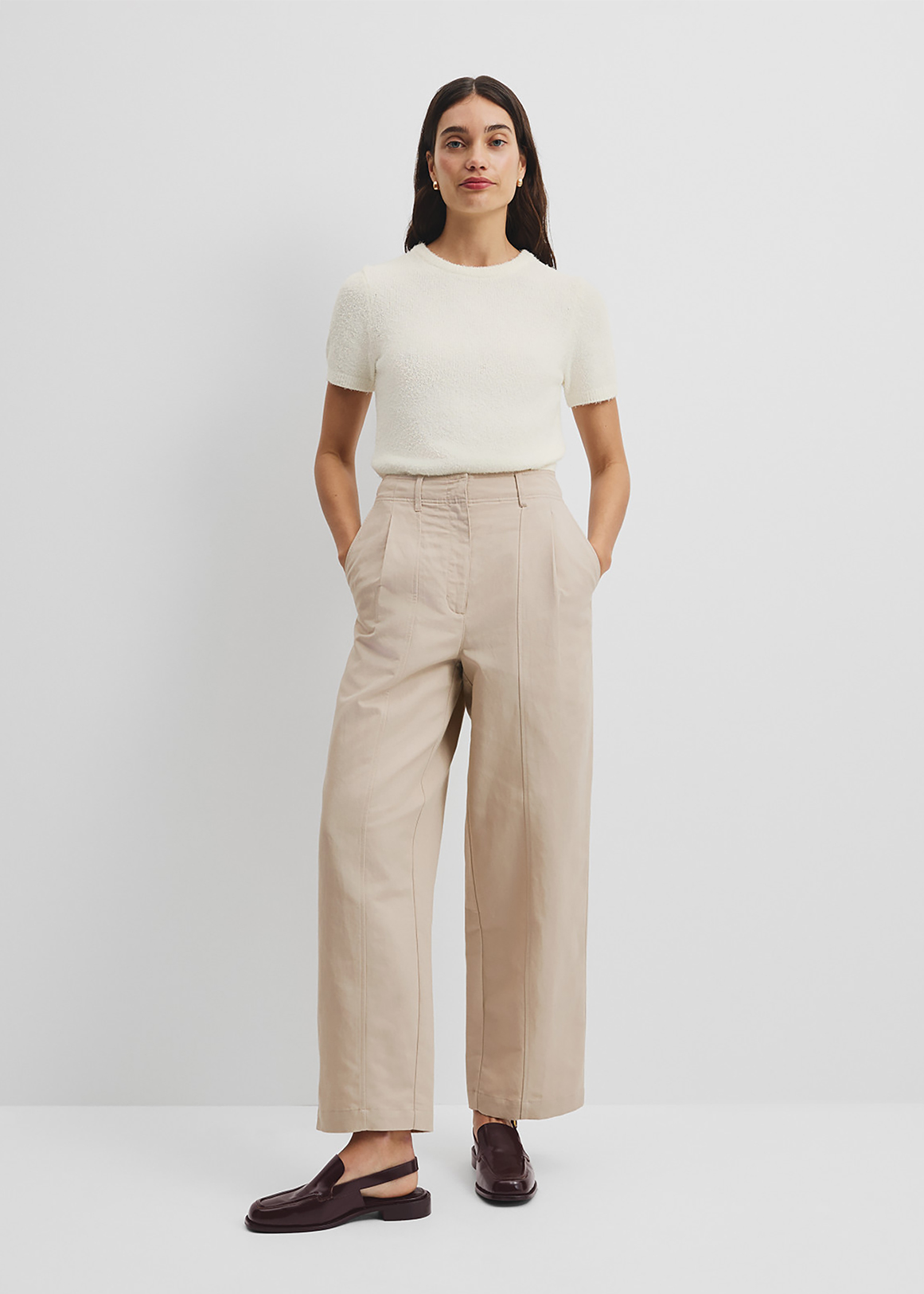 Australian Cotton Tapered Twill Pant