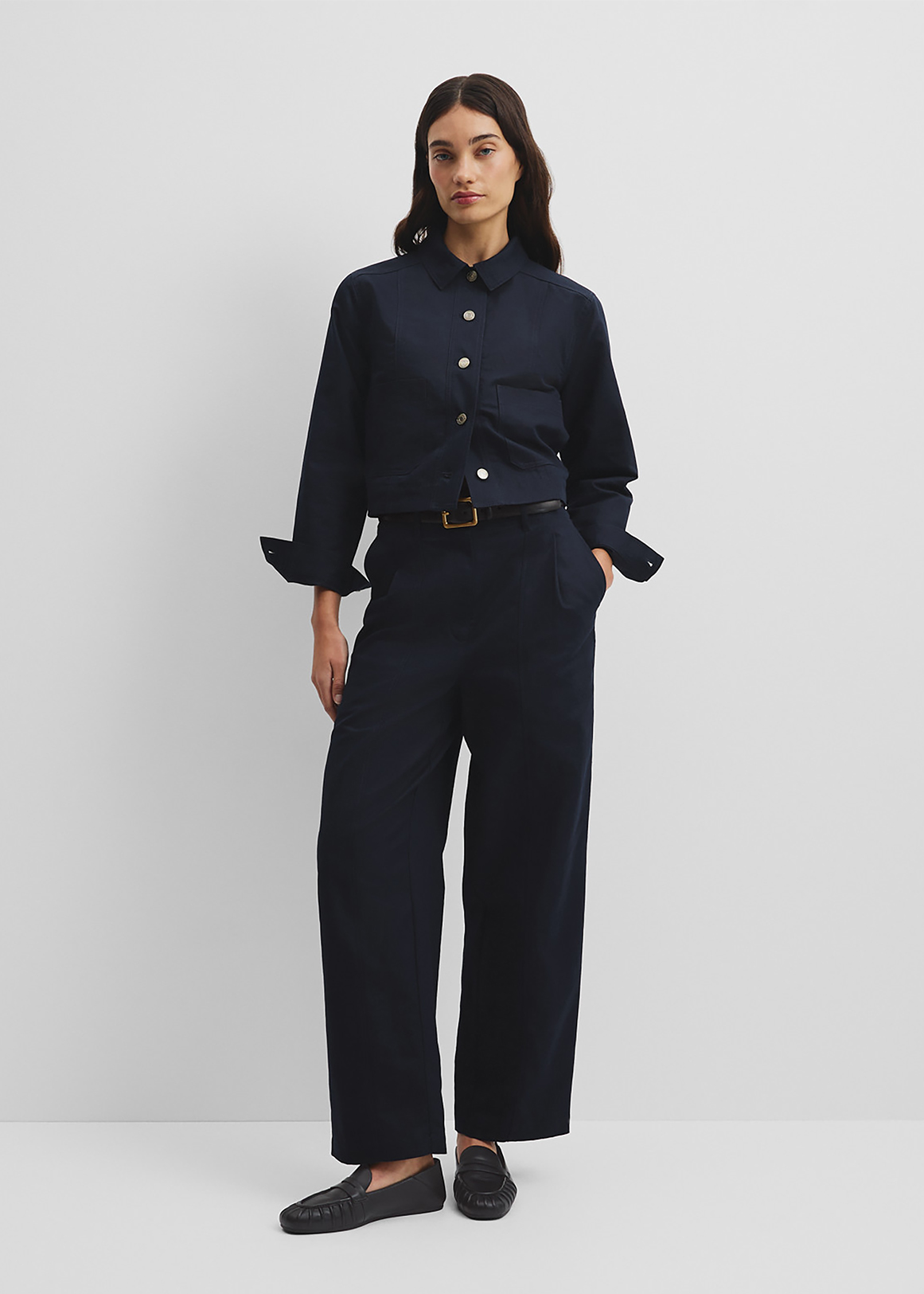 Australian Cotton Tapered Twill Pant
