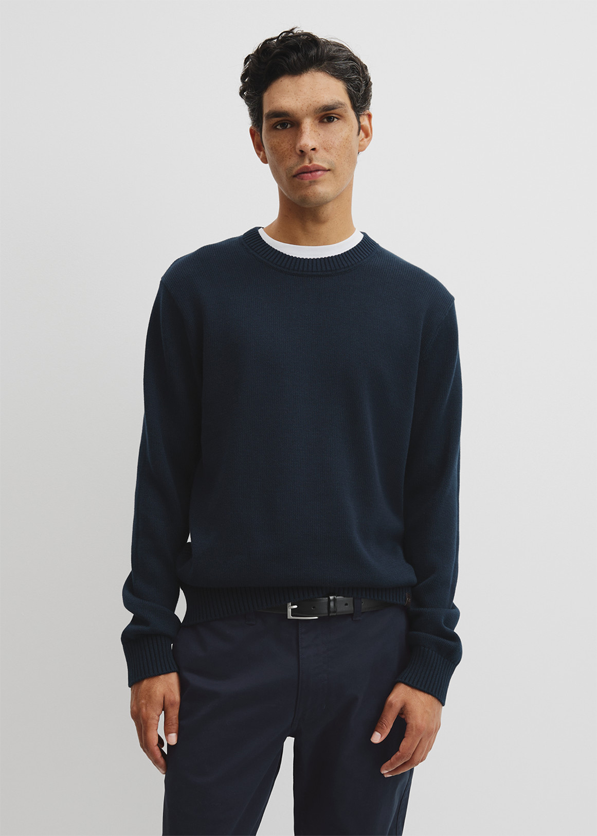 Australian Good Earth Cotton Crew Neck Knit