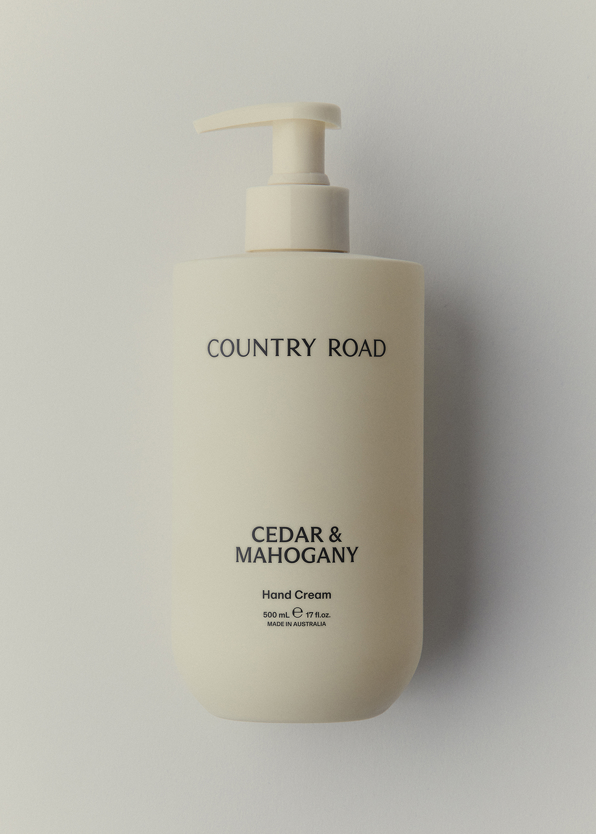 Australian Made Cedar & Mahogany Hand Cream 500mL