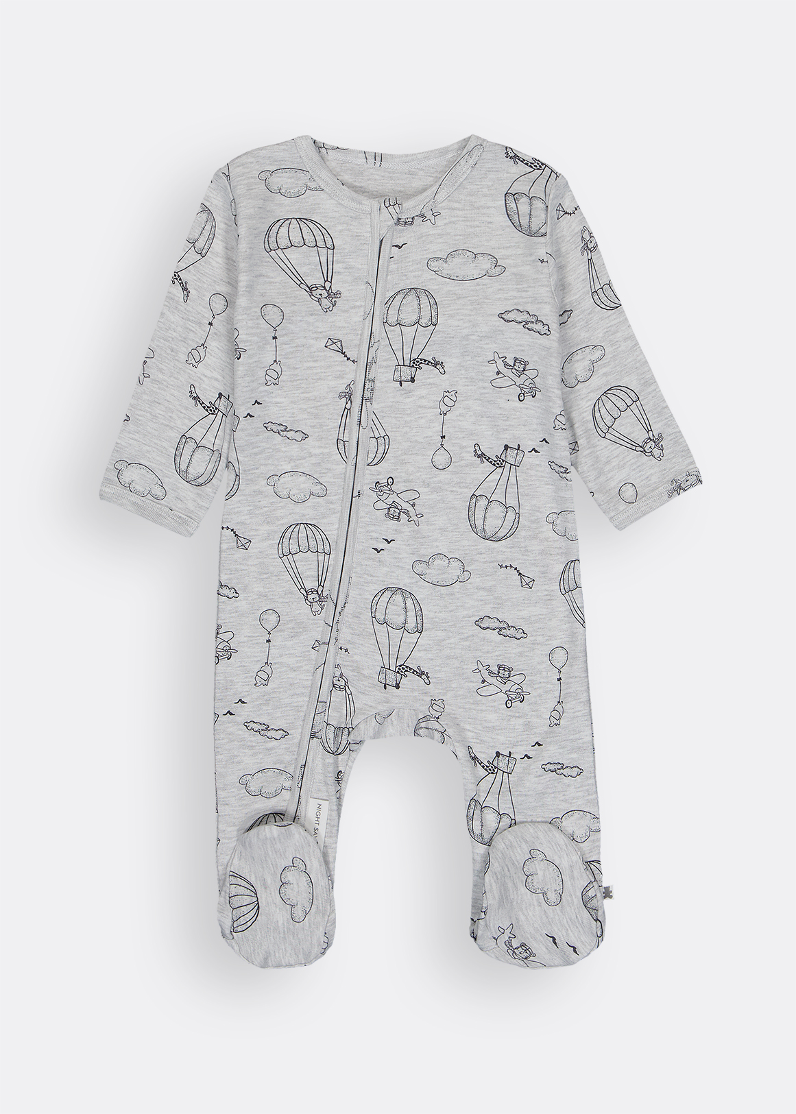 Aviator Organic Cotton Zip Sleepsuit