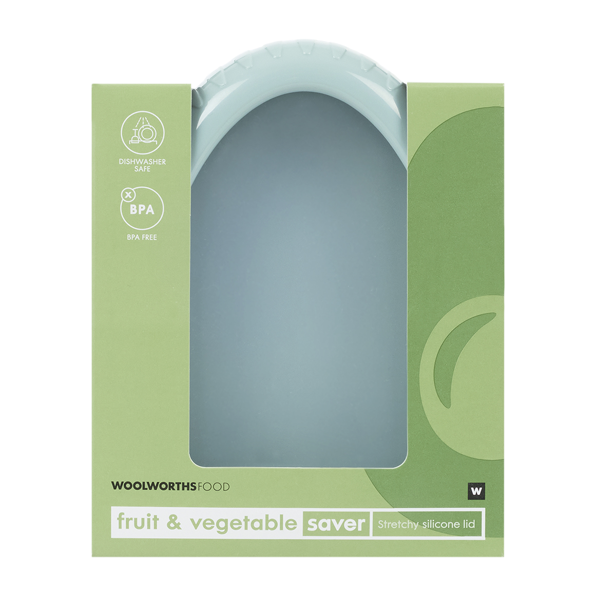 Avo Shaped Fruit & Vegetable Saver With Lid