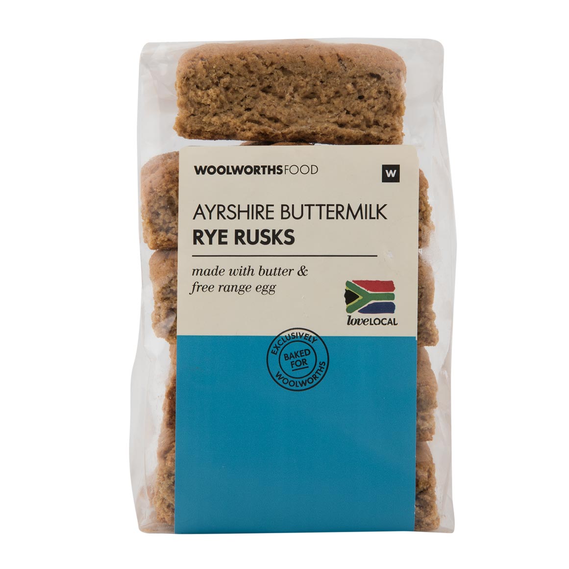 Ayrshire Buttermilk Rye Rusks 350 g | Woolworths.co.za