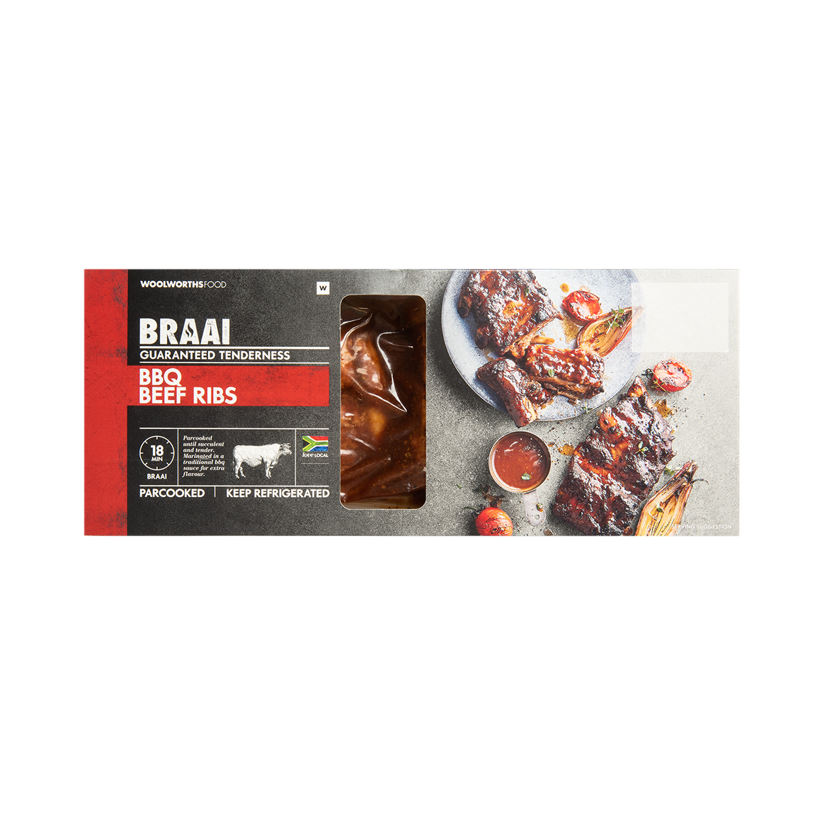 Beef Ribs Packet BBQ Beef Ribs Avg 1 kg | Woolworths.co.za