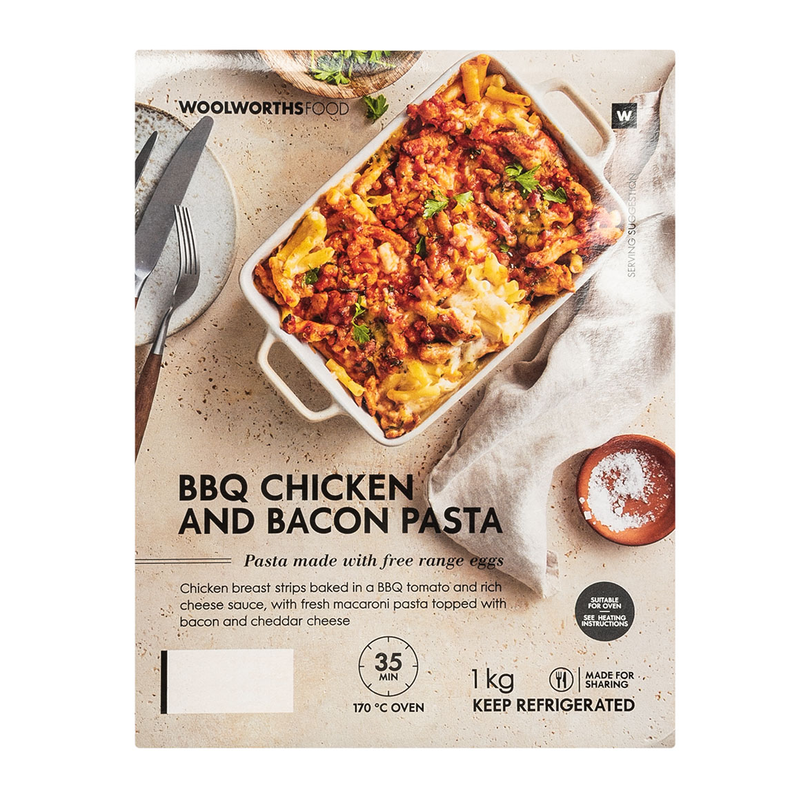 BBQ Chicken Bacon Pasta 1 Kg Woolworths co za bbq-chicken-bacon-pasta-1-kg-woolworths-co-za