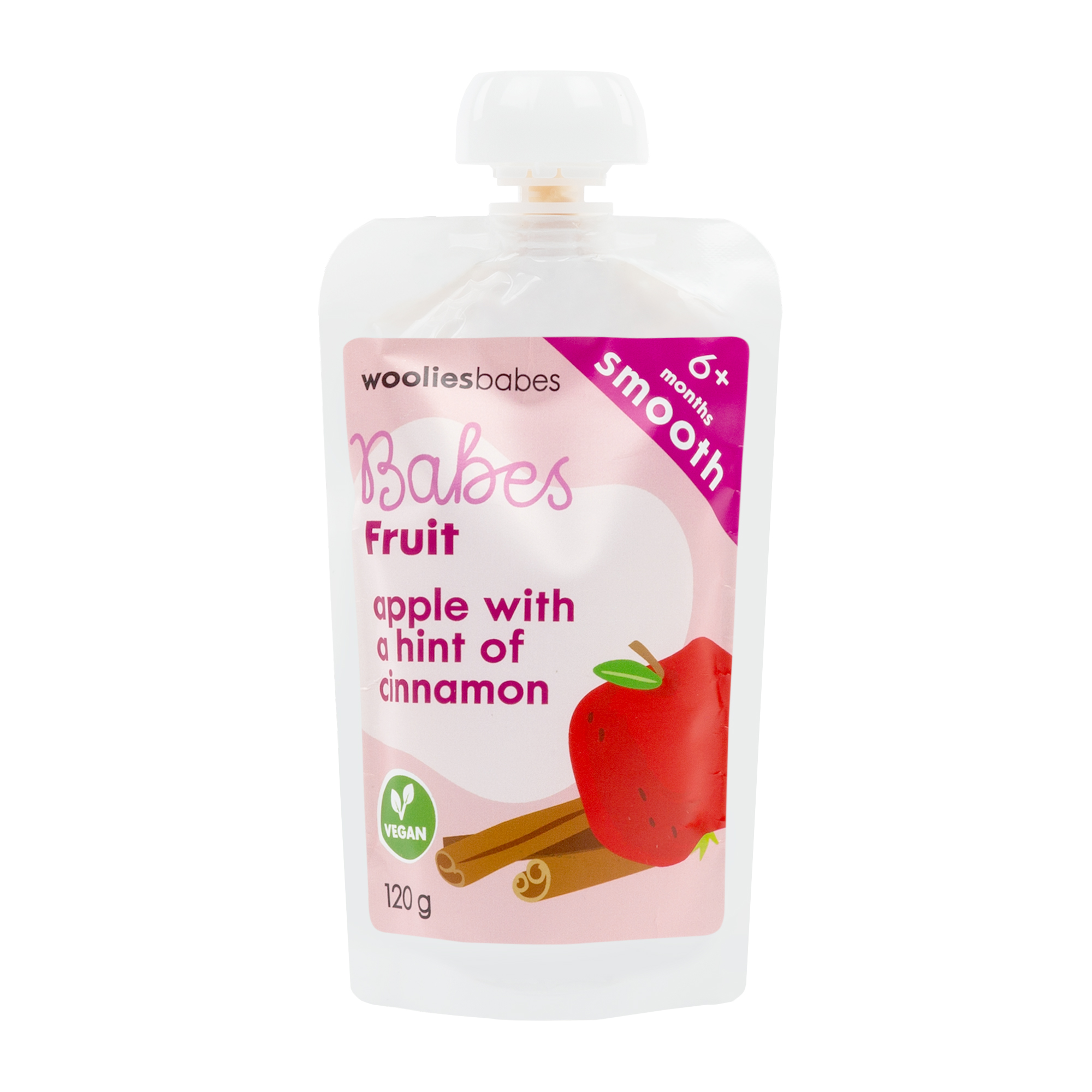 Babes Apple with a Hint of Cinnamon Fruit 120 g