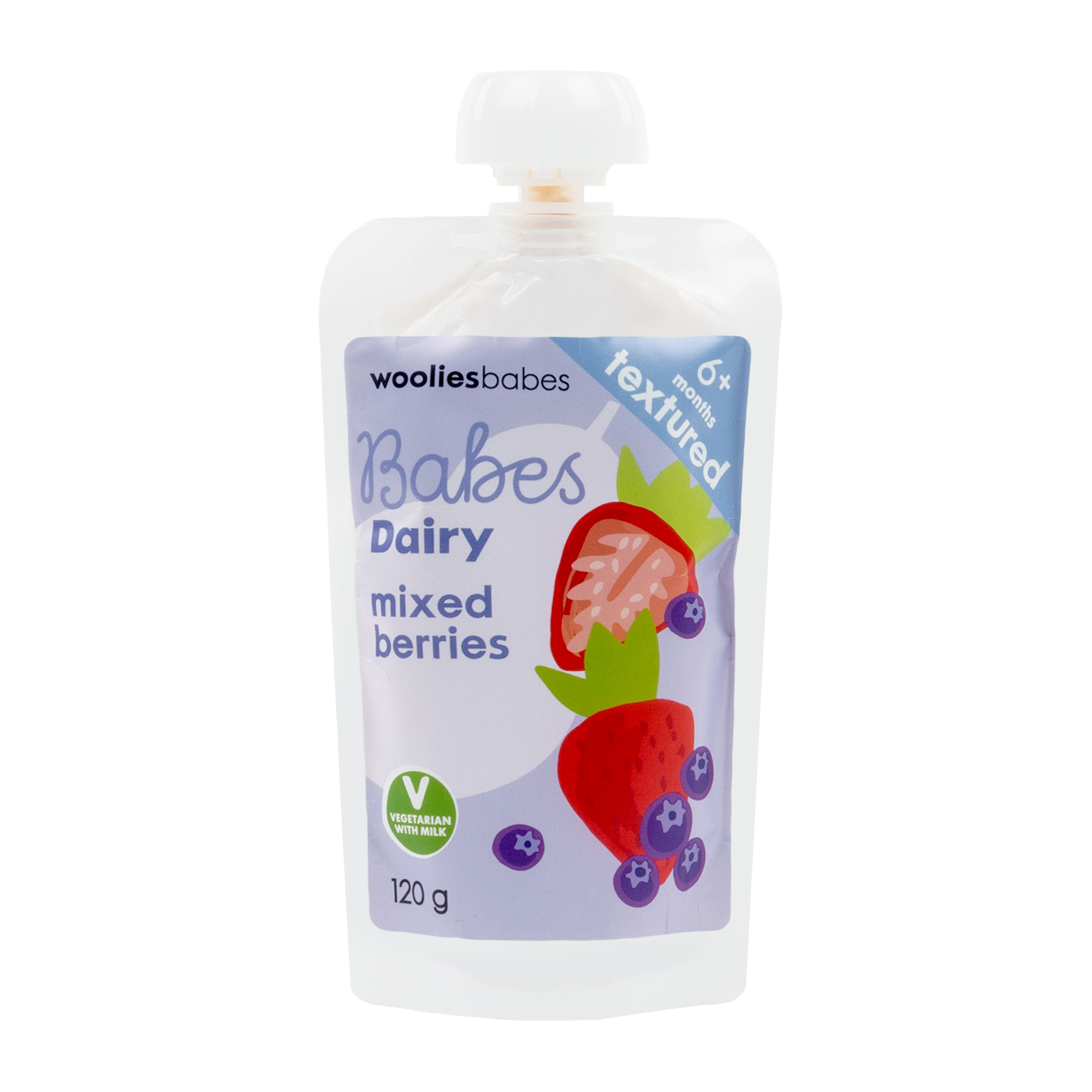 Babes Dairy with Mixed Berries 120 g