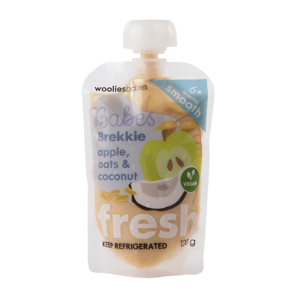 Babes Fresh Apple, Oats and Coconut Brekkie 120 g